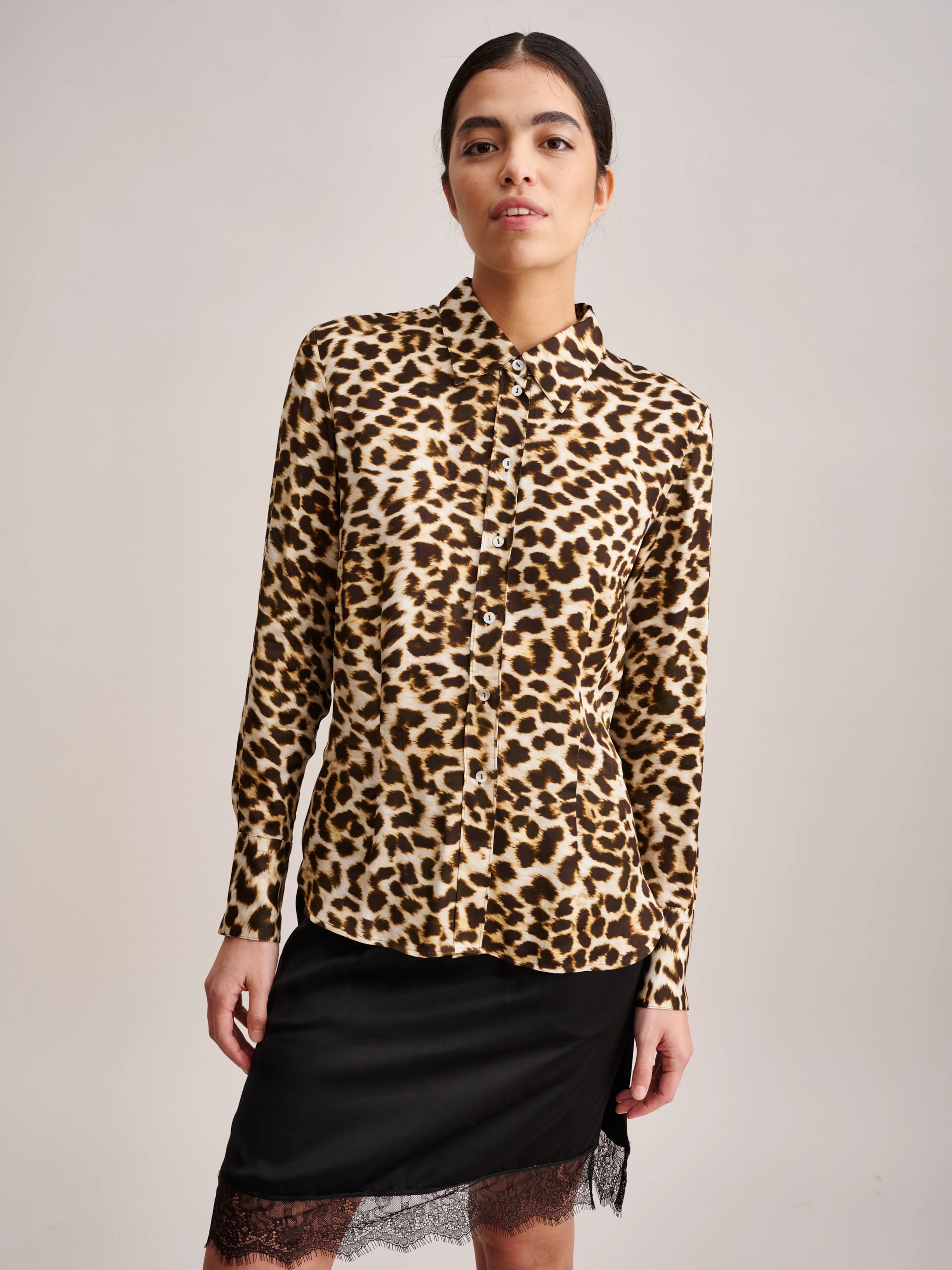 Celine Blouse - Brown For Women | Bellerose