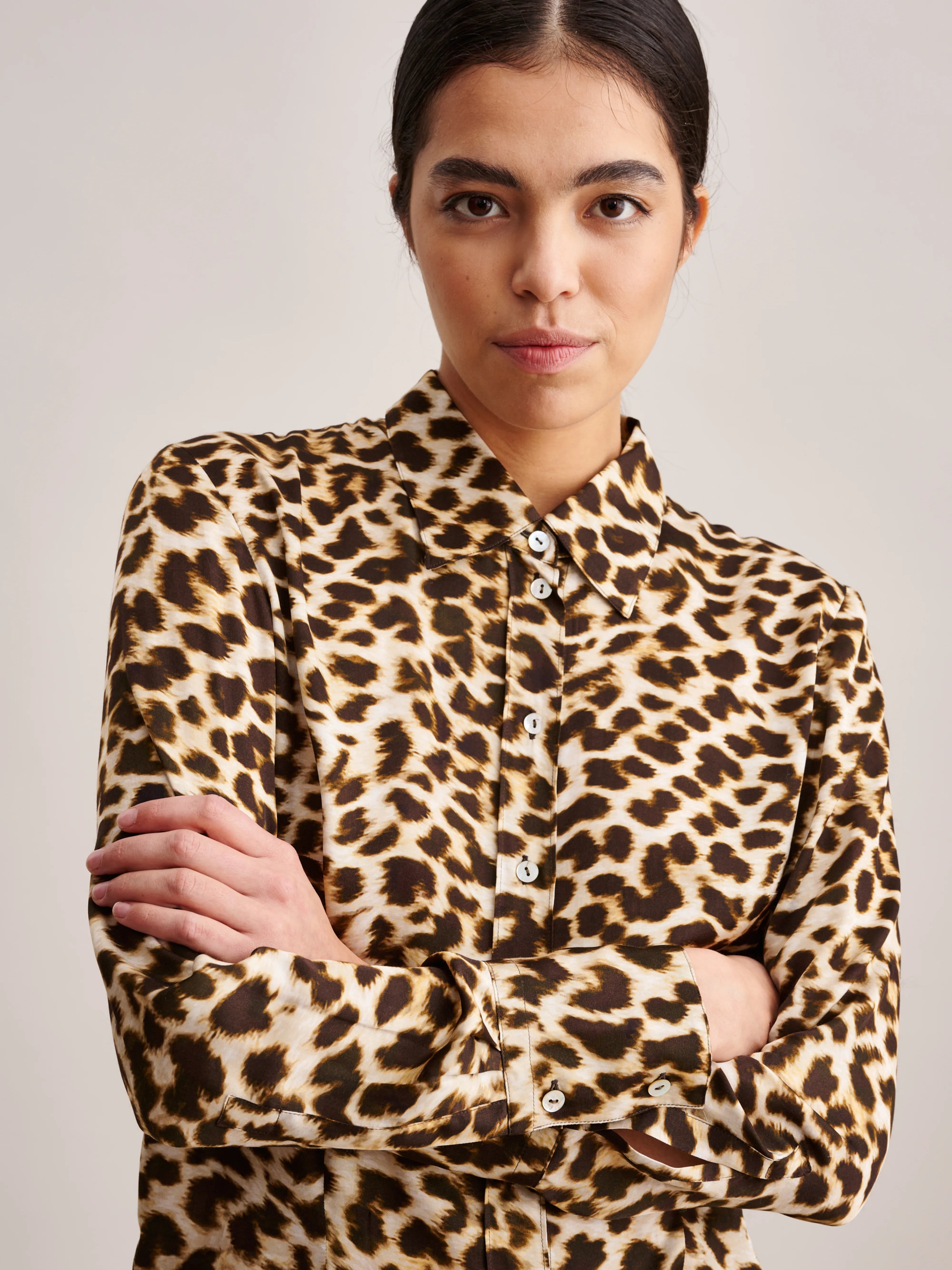 Celine Blouse - Brown For Women | Bellerose