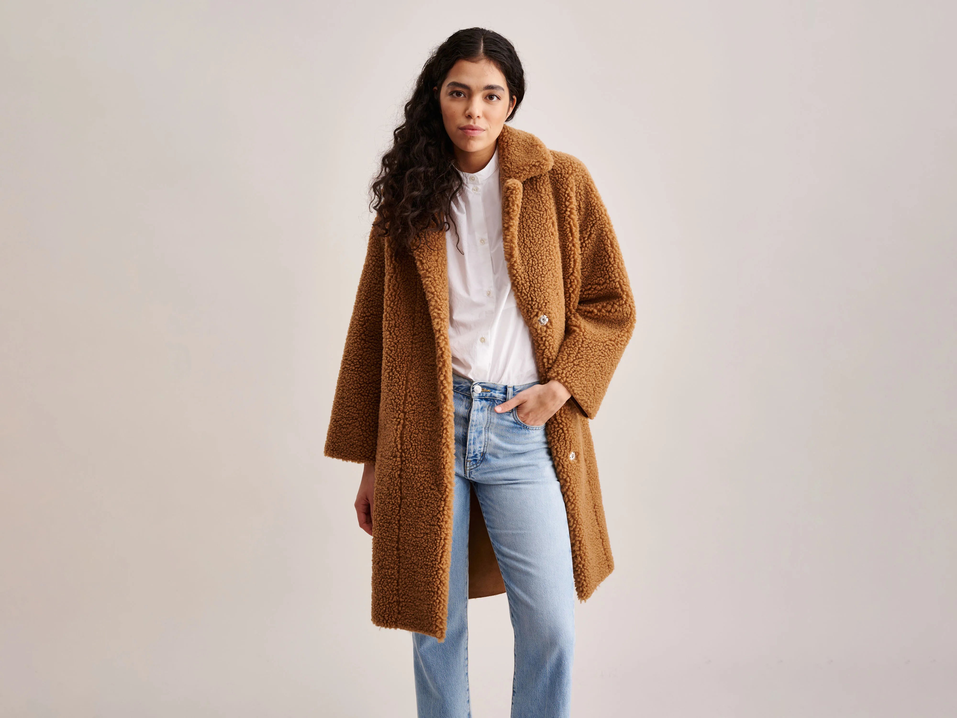 Manteau Edith (232 / W / PRALINE)