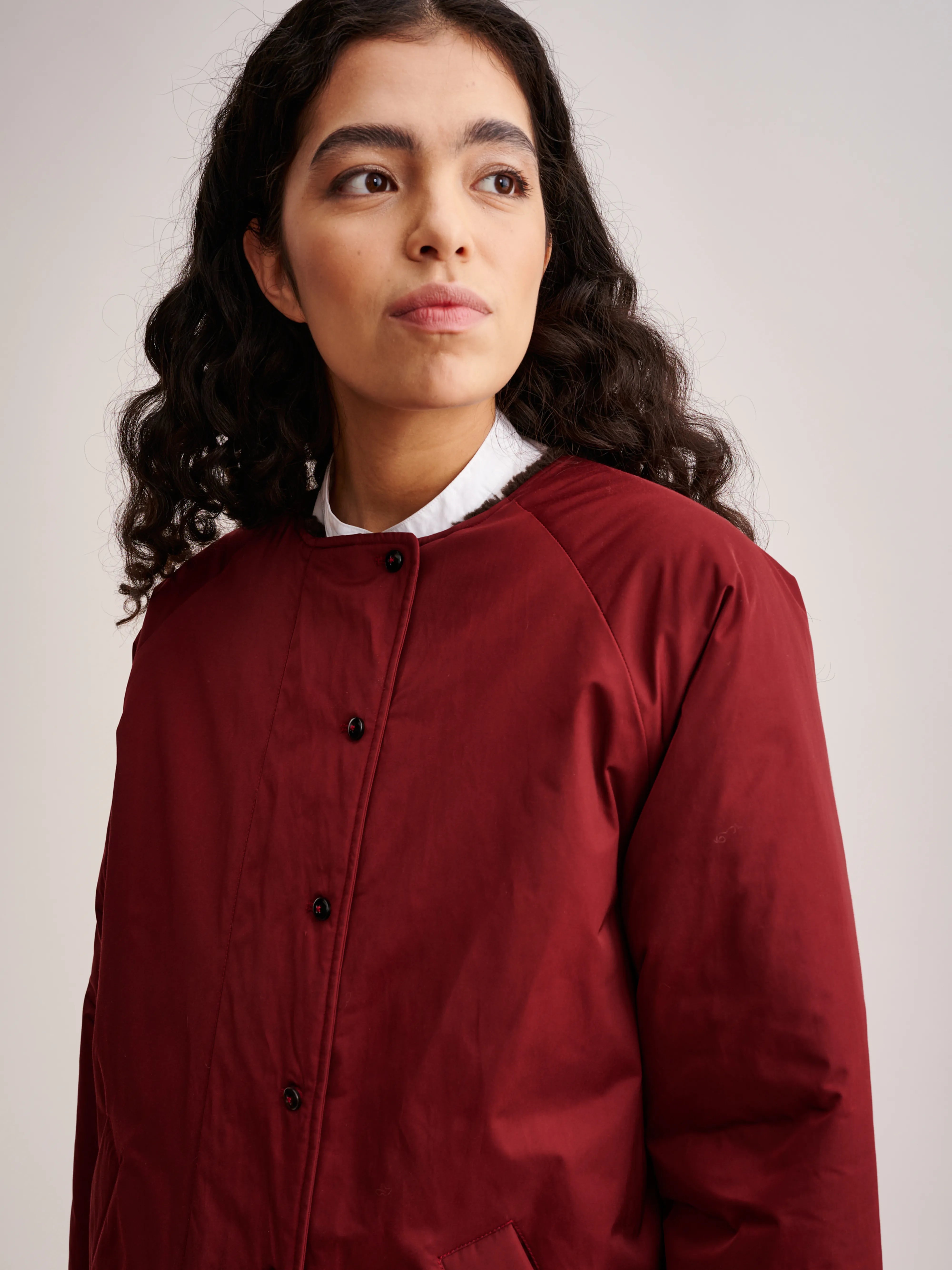 Manteau Hanky - Dried tomato Pour Femme | Bellerose