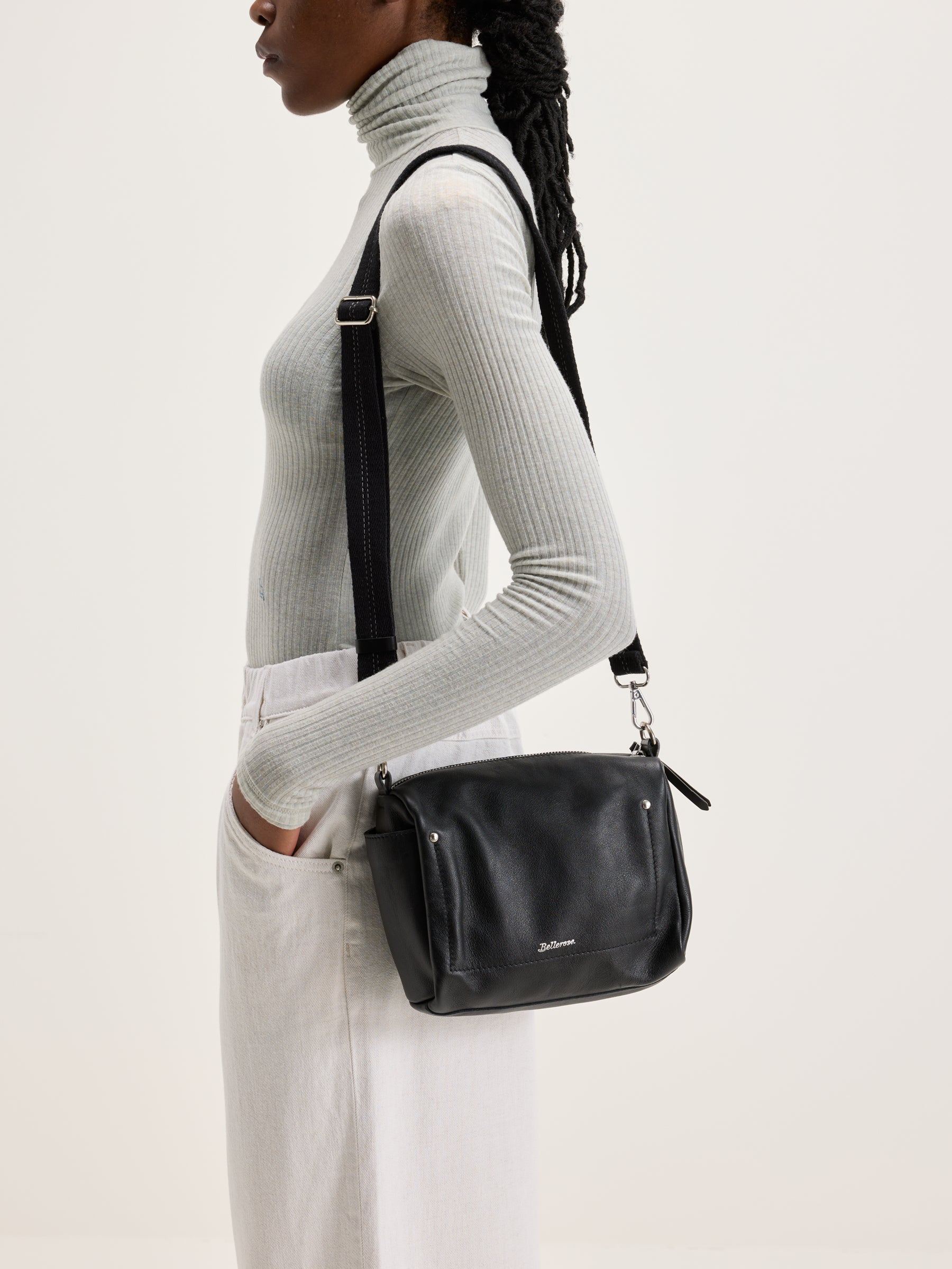 Sac Souple Soblan - Black Pour Femme | Bellerose