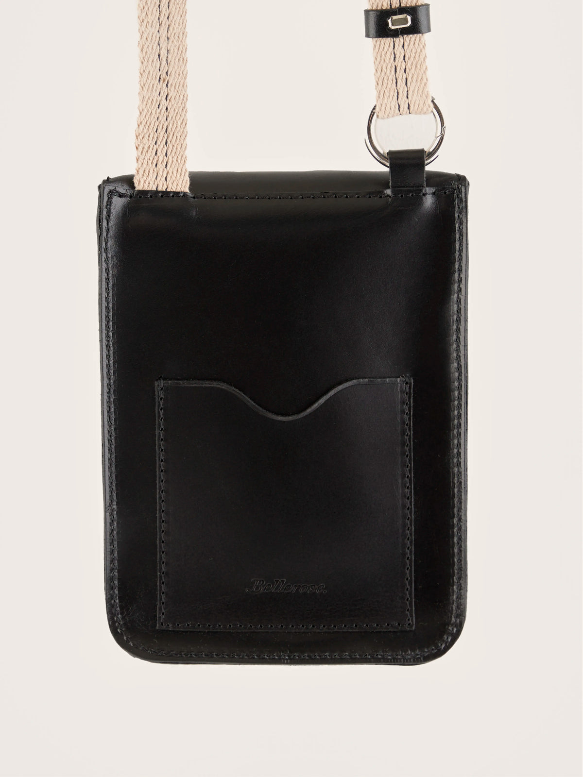 Shone zip-top mini bag (242 / W / BLACK)