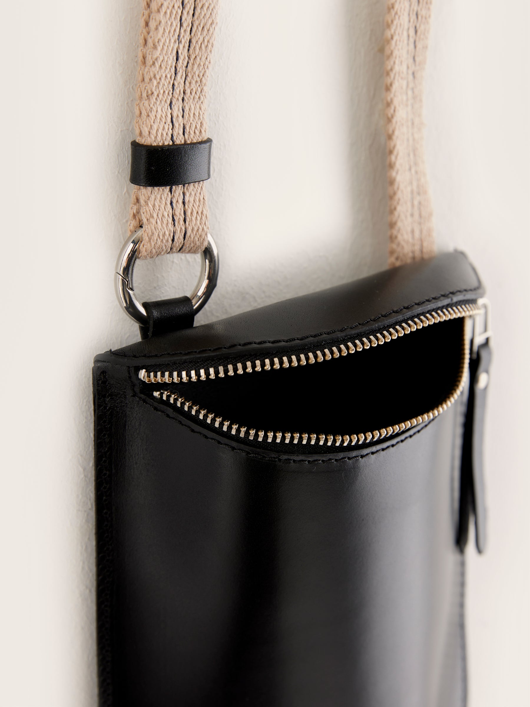 Shone Mini Zip-tas - Black Voor Dames | Bellerose