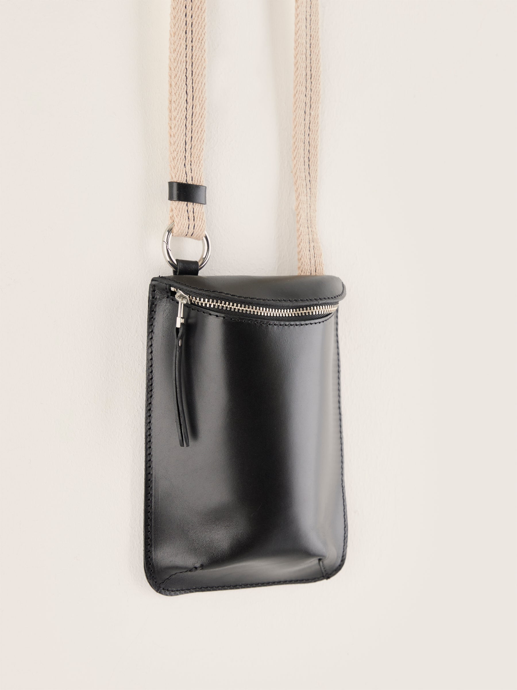 Mini Sac Zippé Shone - Black Pour Femme | Bellerose