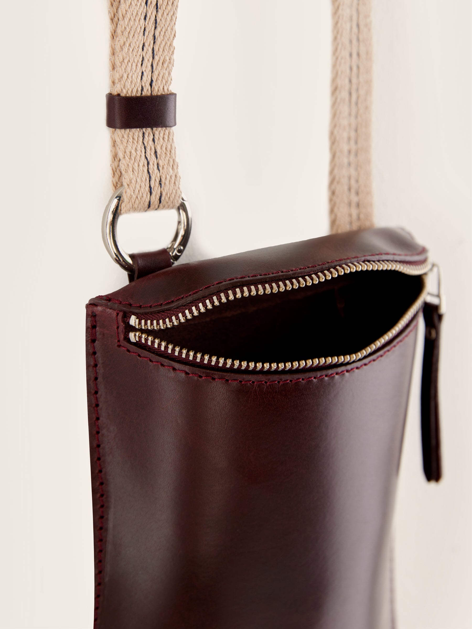 Shone Zip-top Mini Bag - Bordeaux For Women | Bellerose