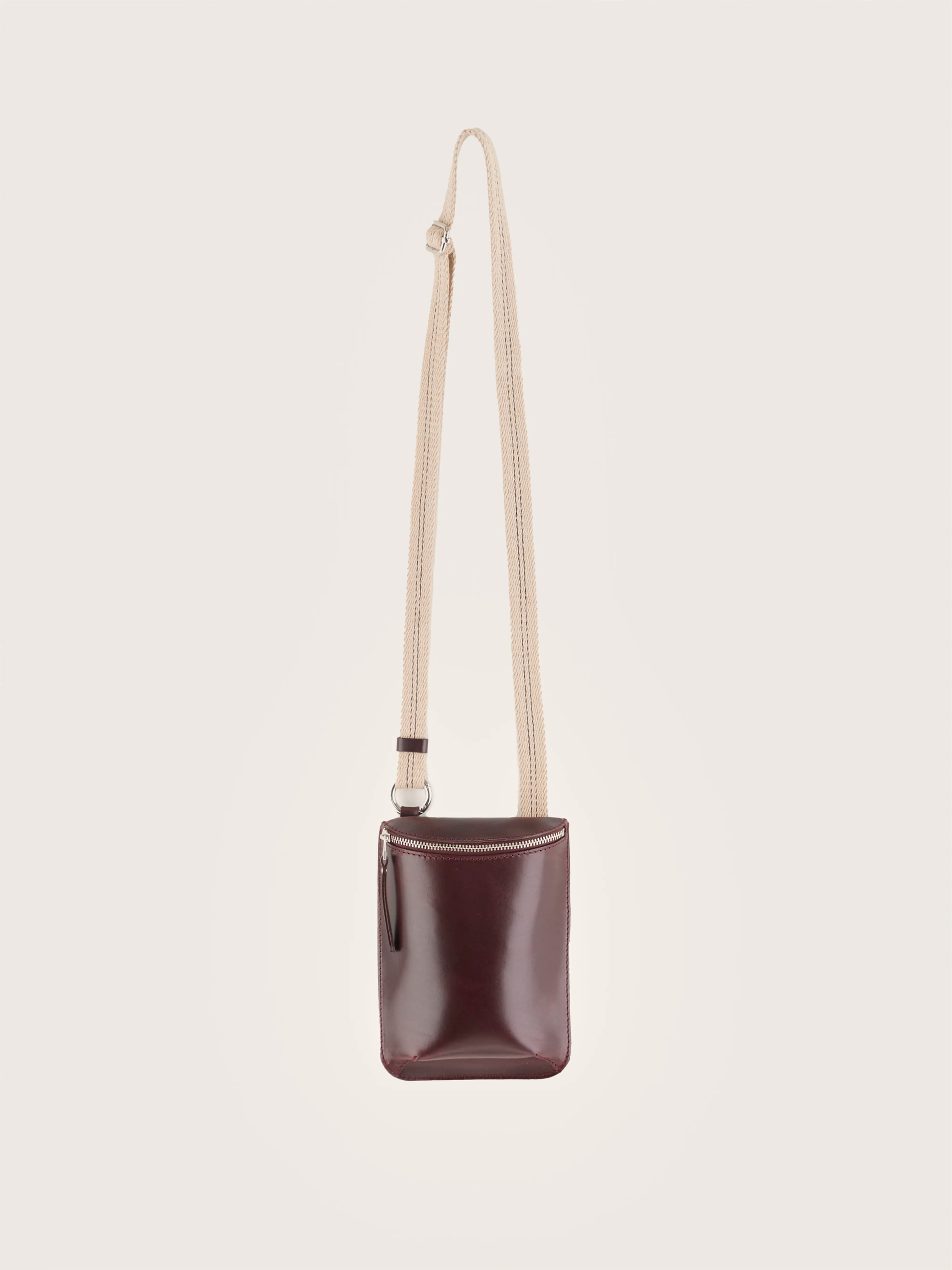 Mini Sac Zippé Shone - Bordeaux Pour Femme | Bellerose