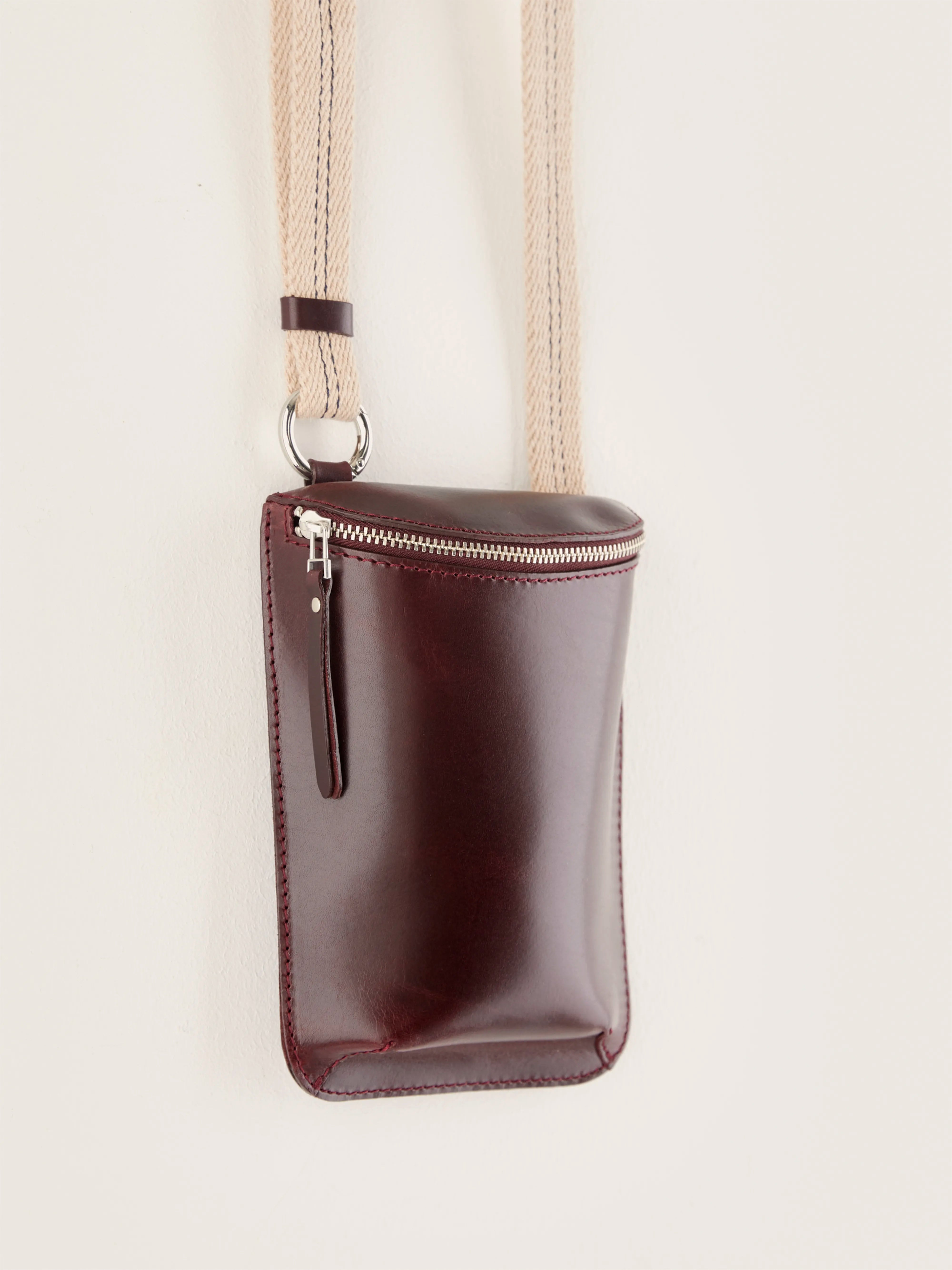 Shone zip-top mini bag (242 / W / BORDEAUX)