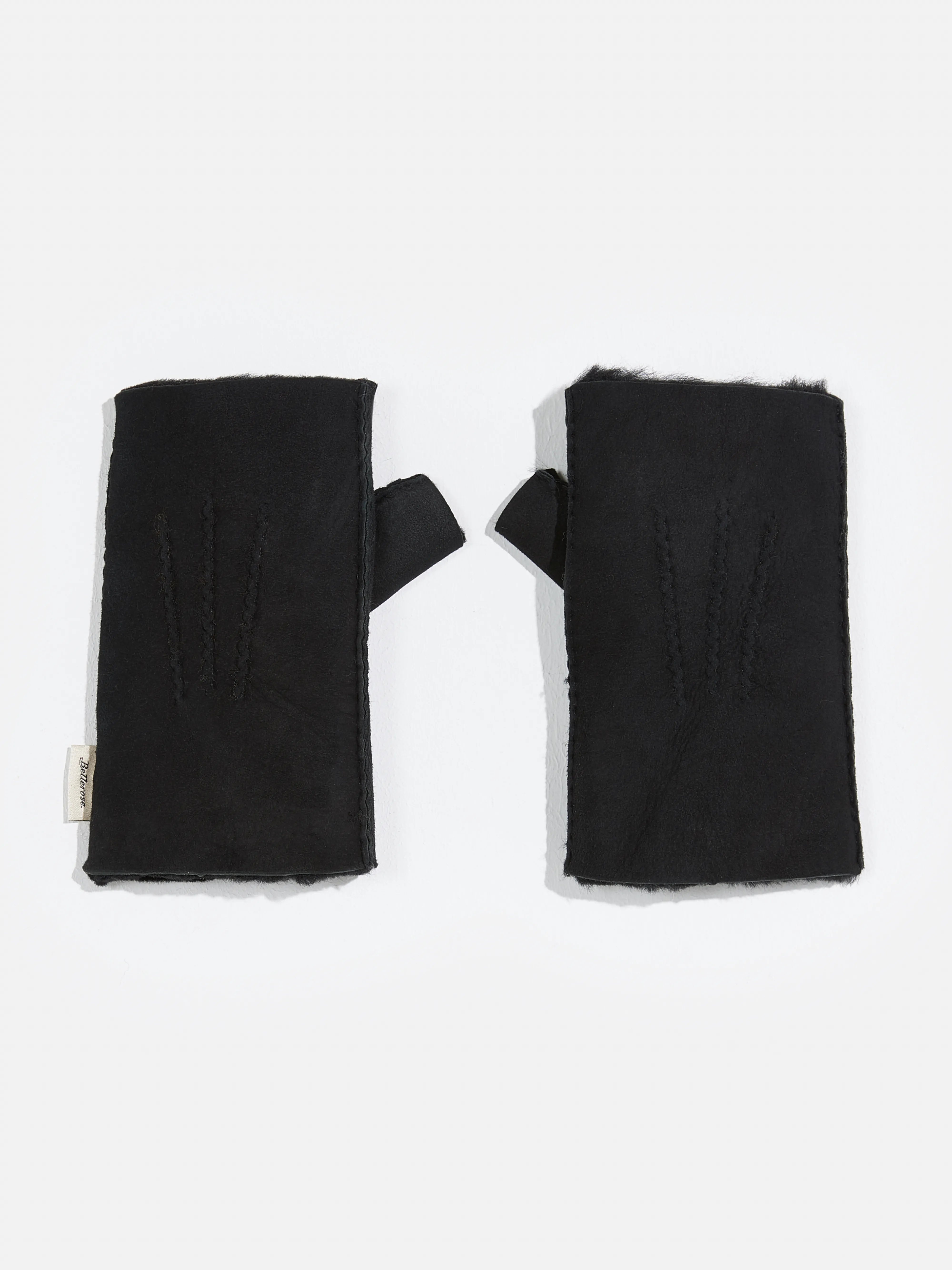 Gants Manhok - Black Pour Femme | Bellerose