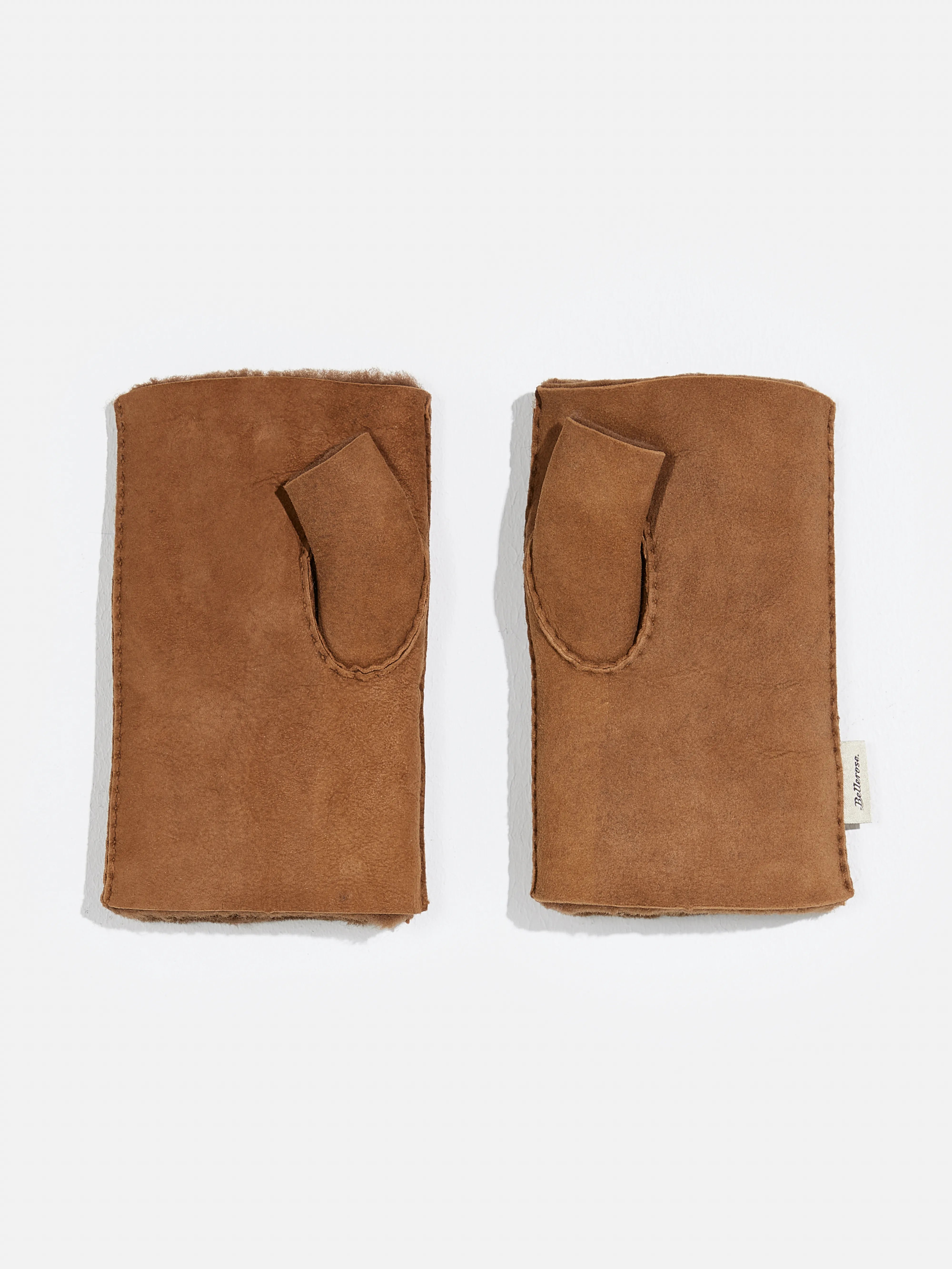 Gants Manhok - Camel Pour Femme | Bellerose