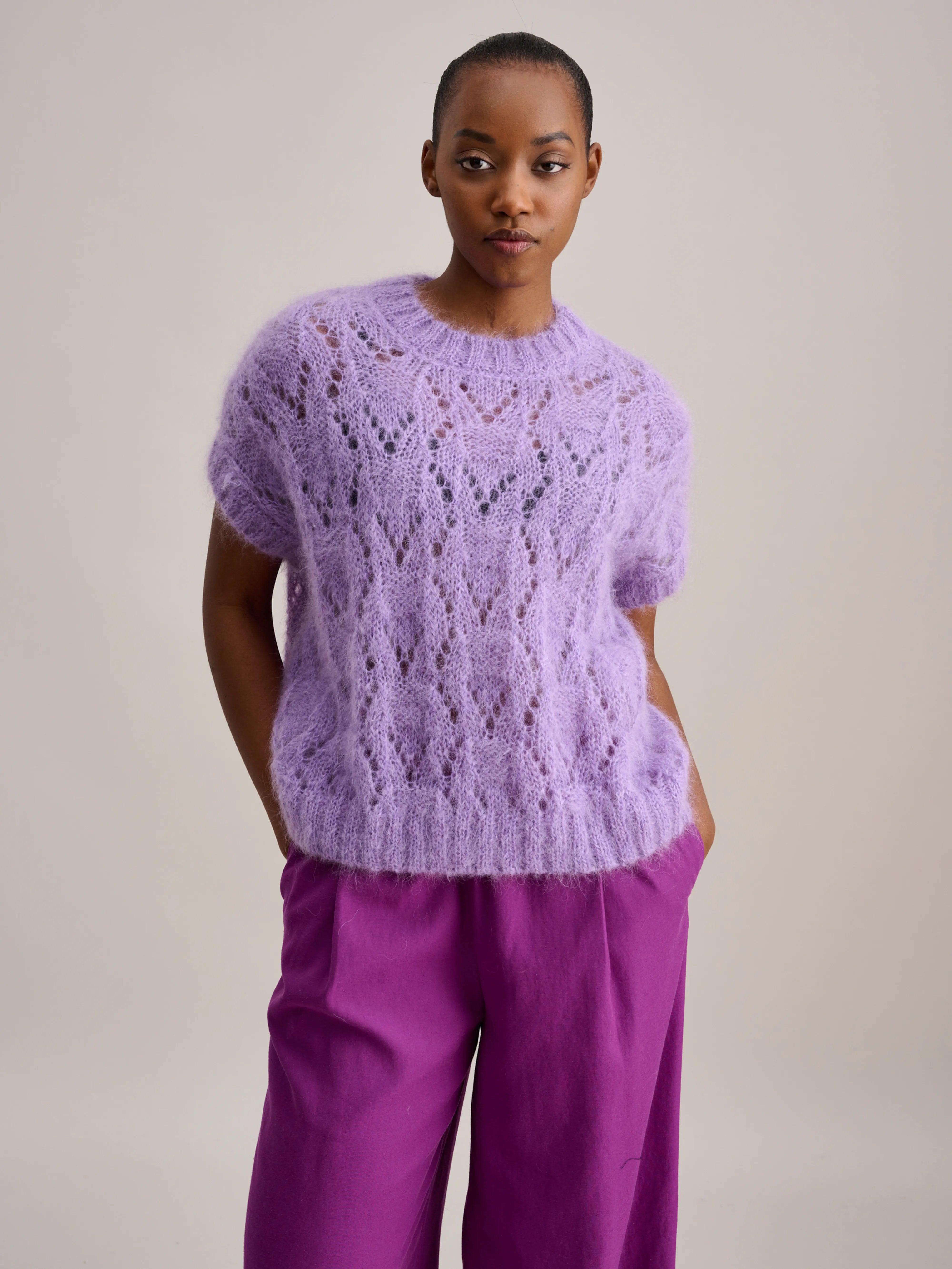 Abe Sweater - Hollyhock For Women | Bellerose