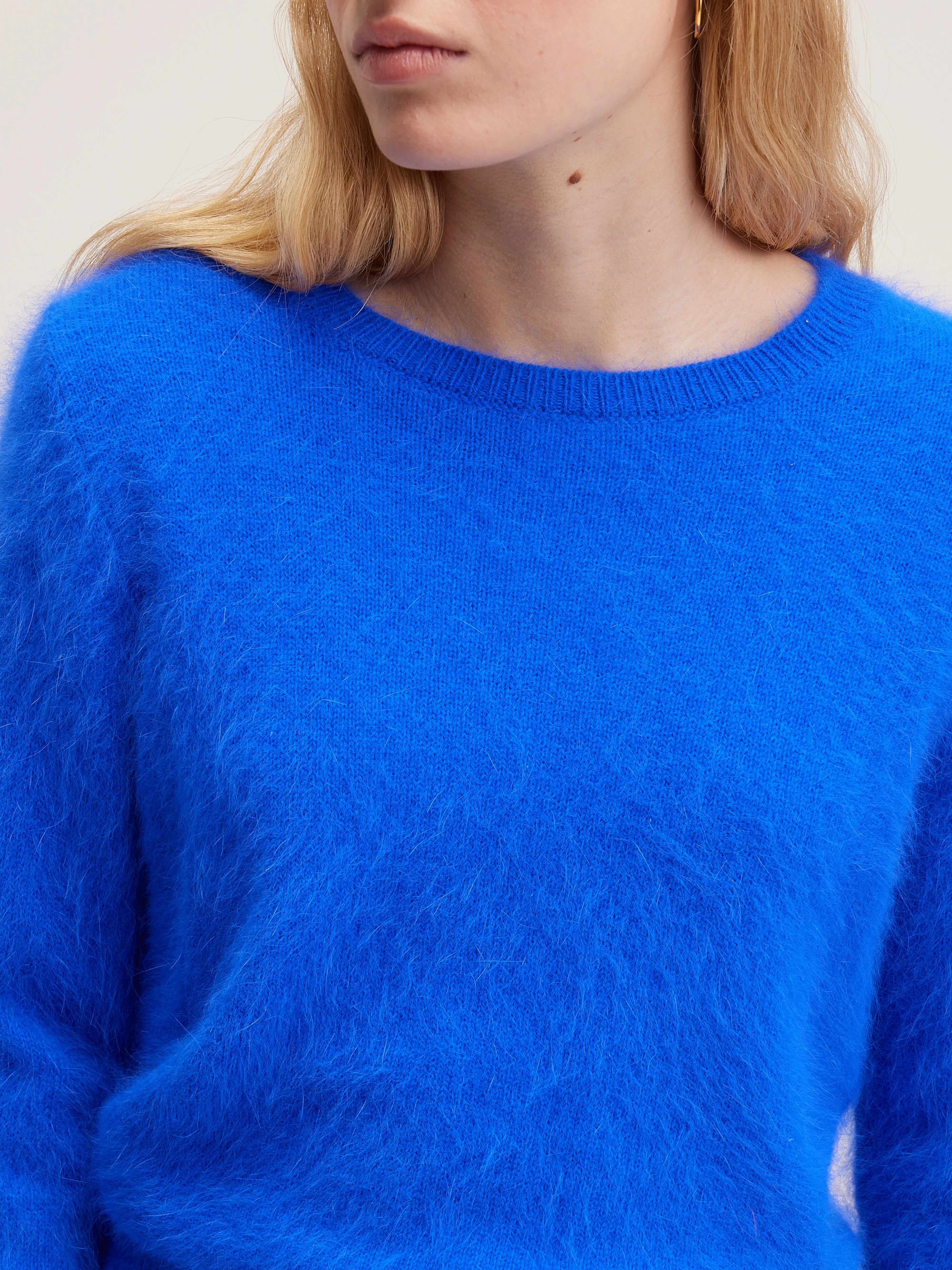 Datti Angora-blend Sweater - Lazuli For Women | Bellerose