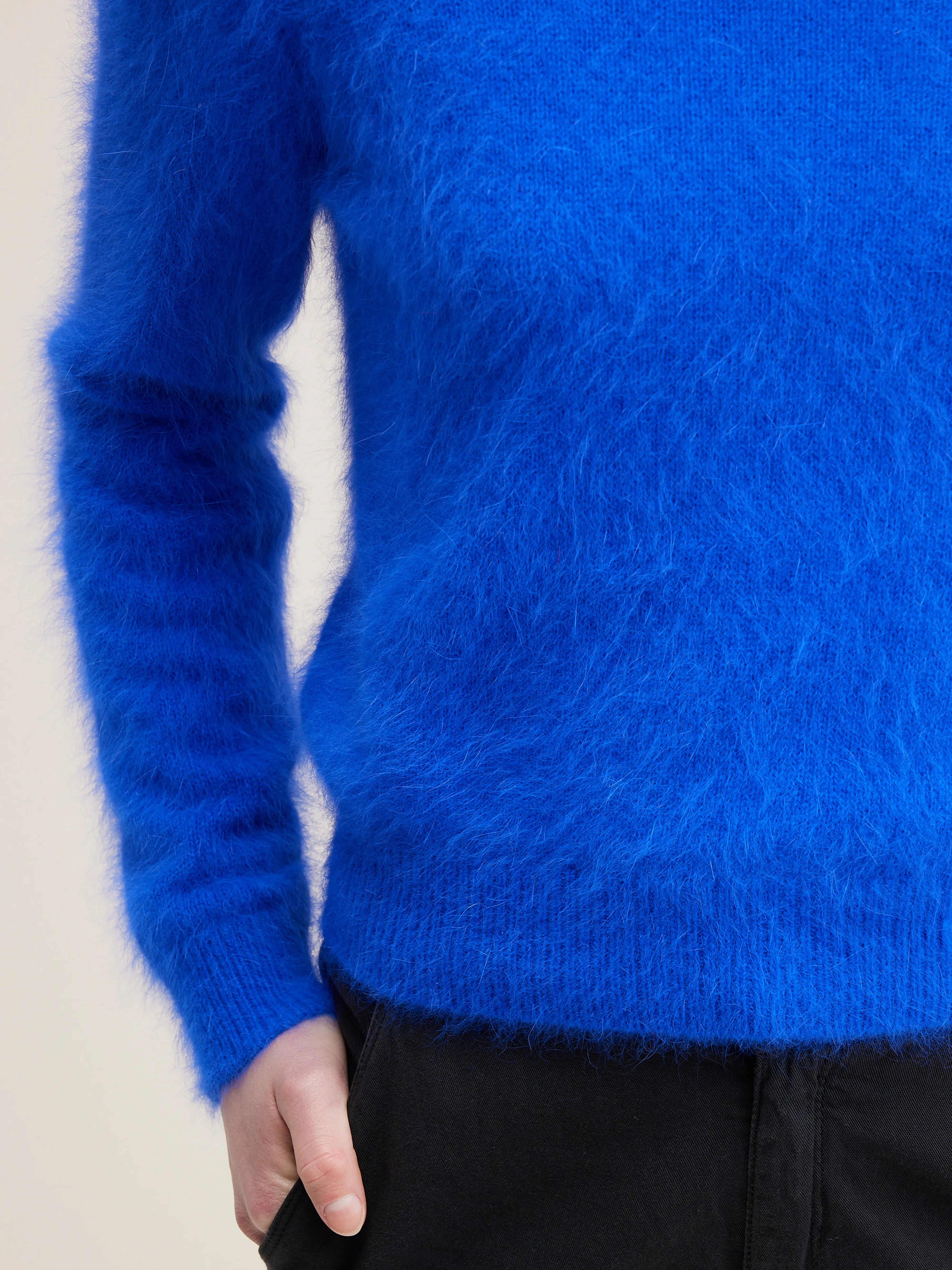 Datti angora-blend sweater (242 / W / LAZULI)