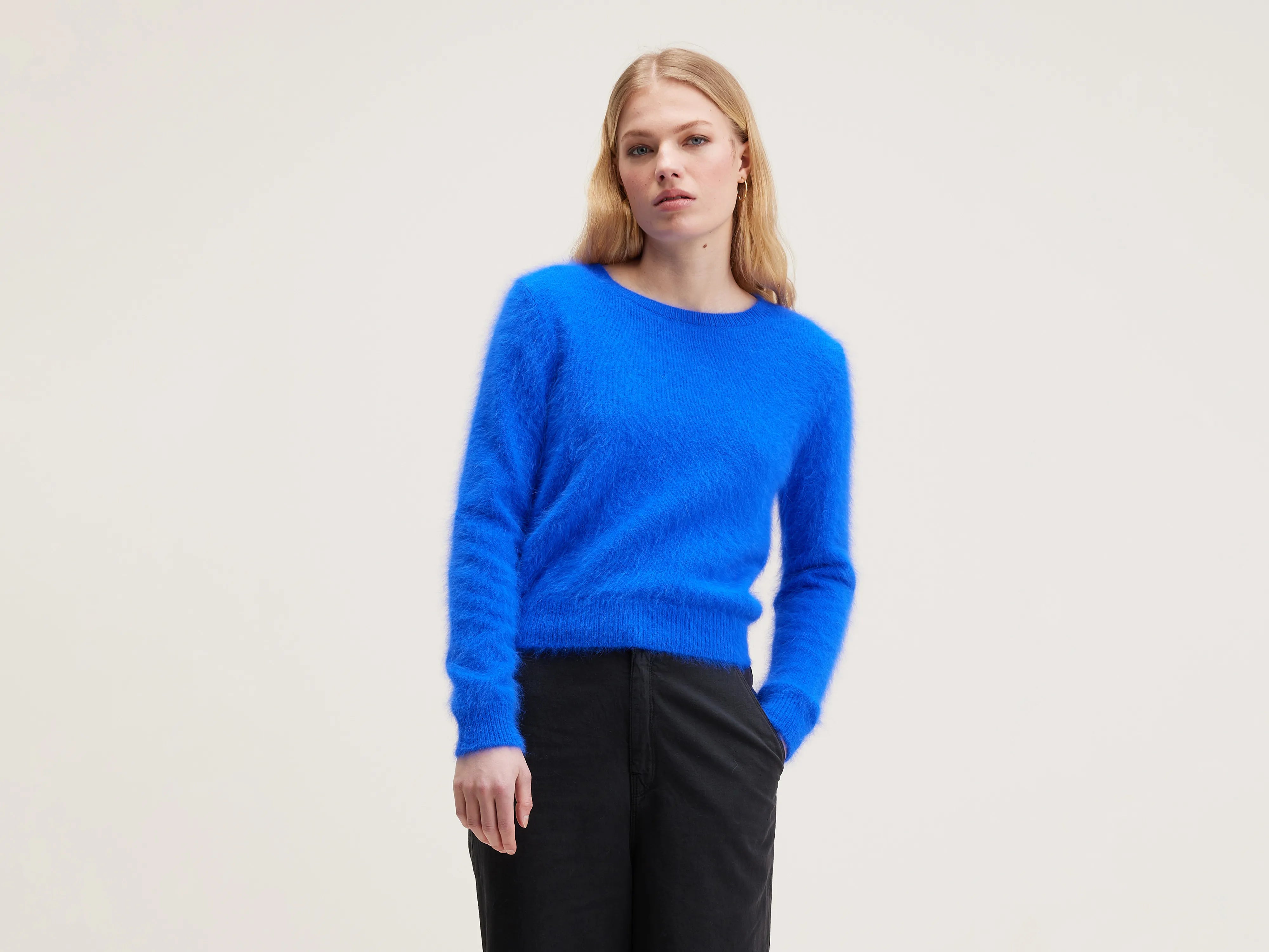 Datti angora-blend sweater (242 / W / LAZULI)