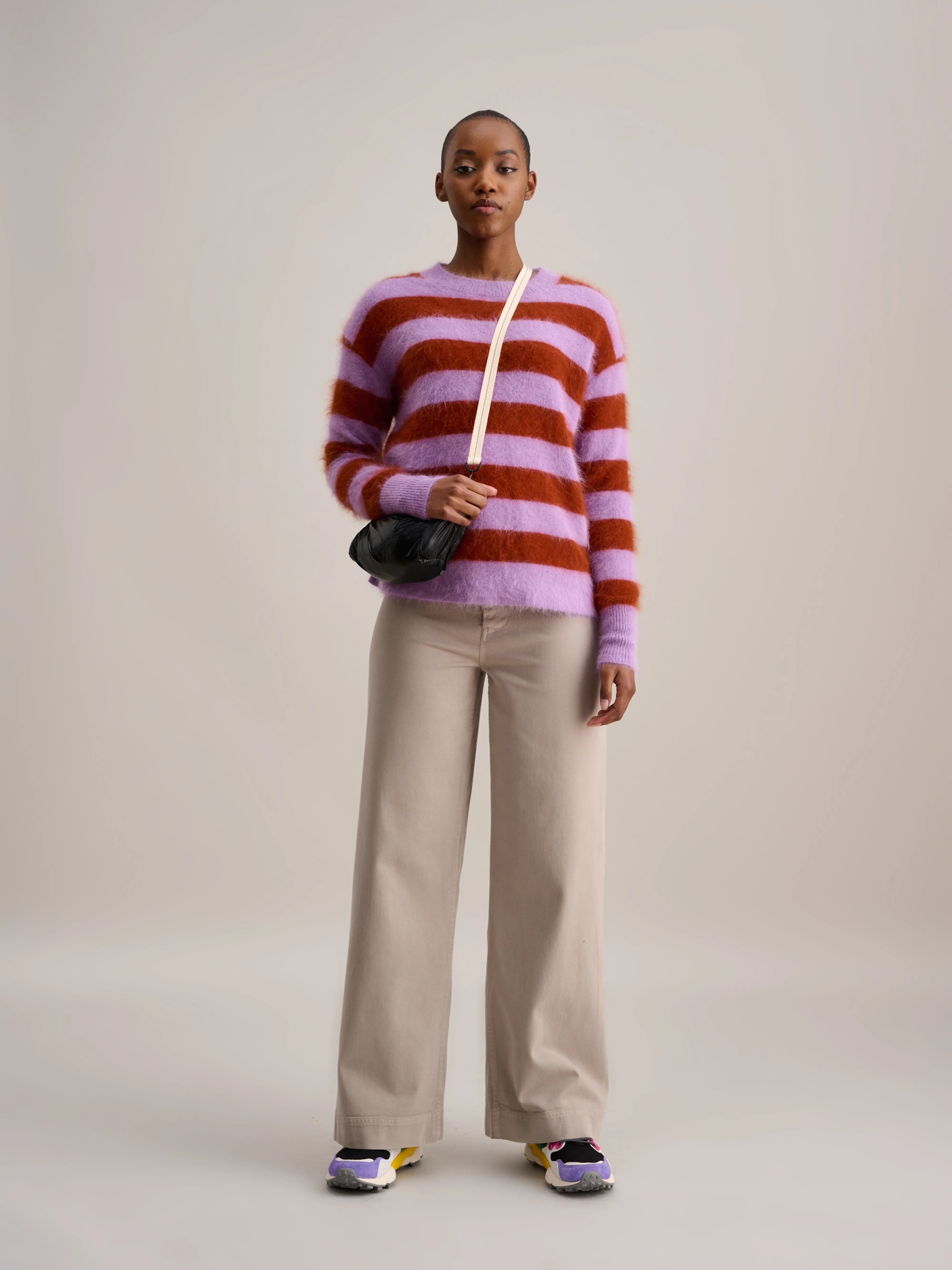 Datipe Sweater - Autumn / Hollyhock For Women | Bellerose