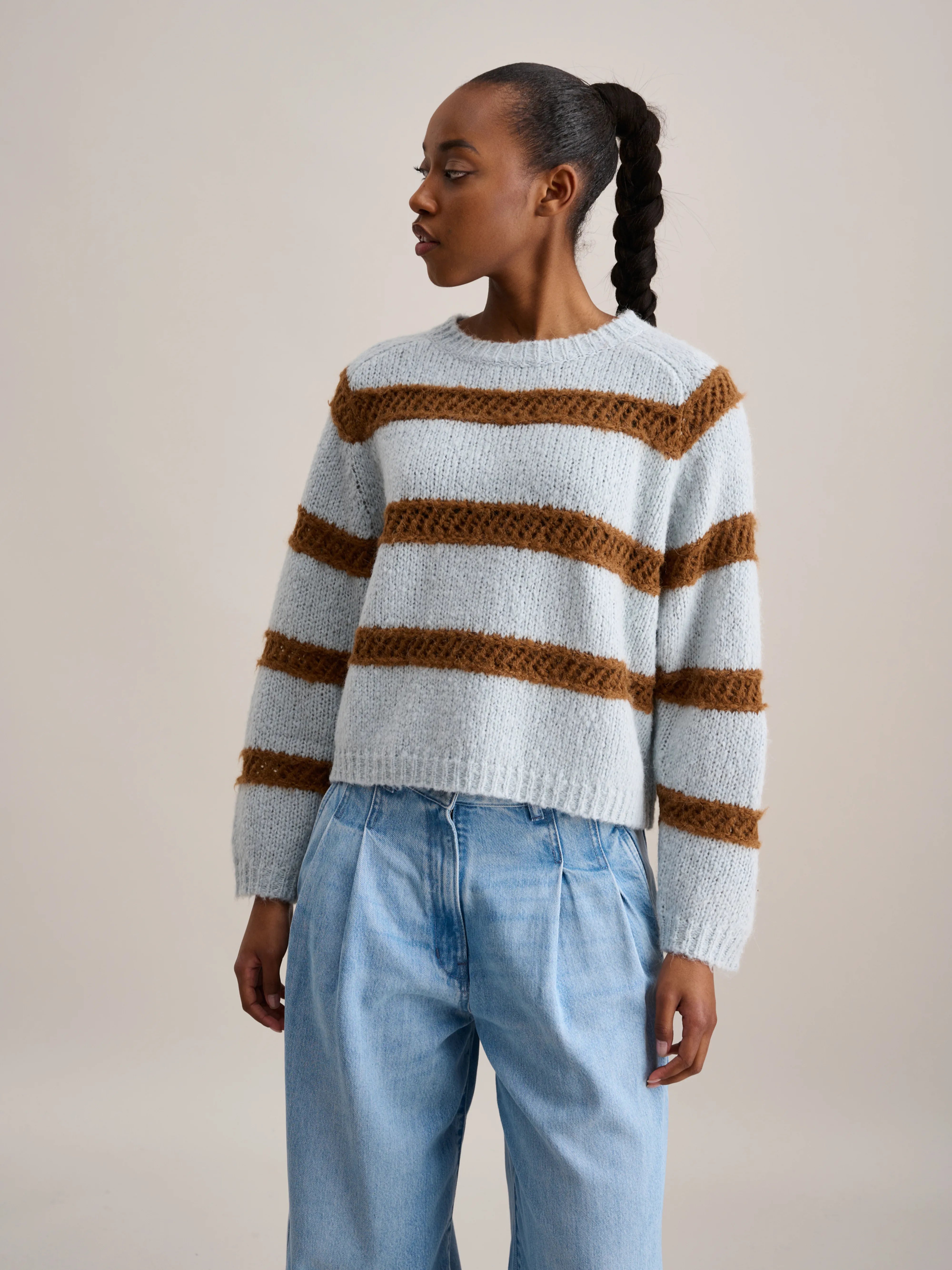 Roft Sweater - Mist For Women | Bellerose