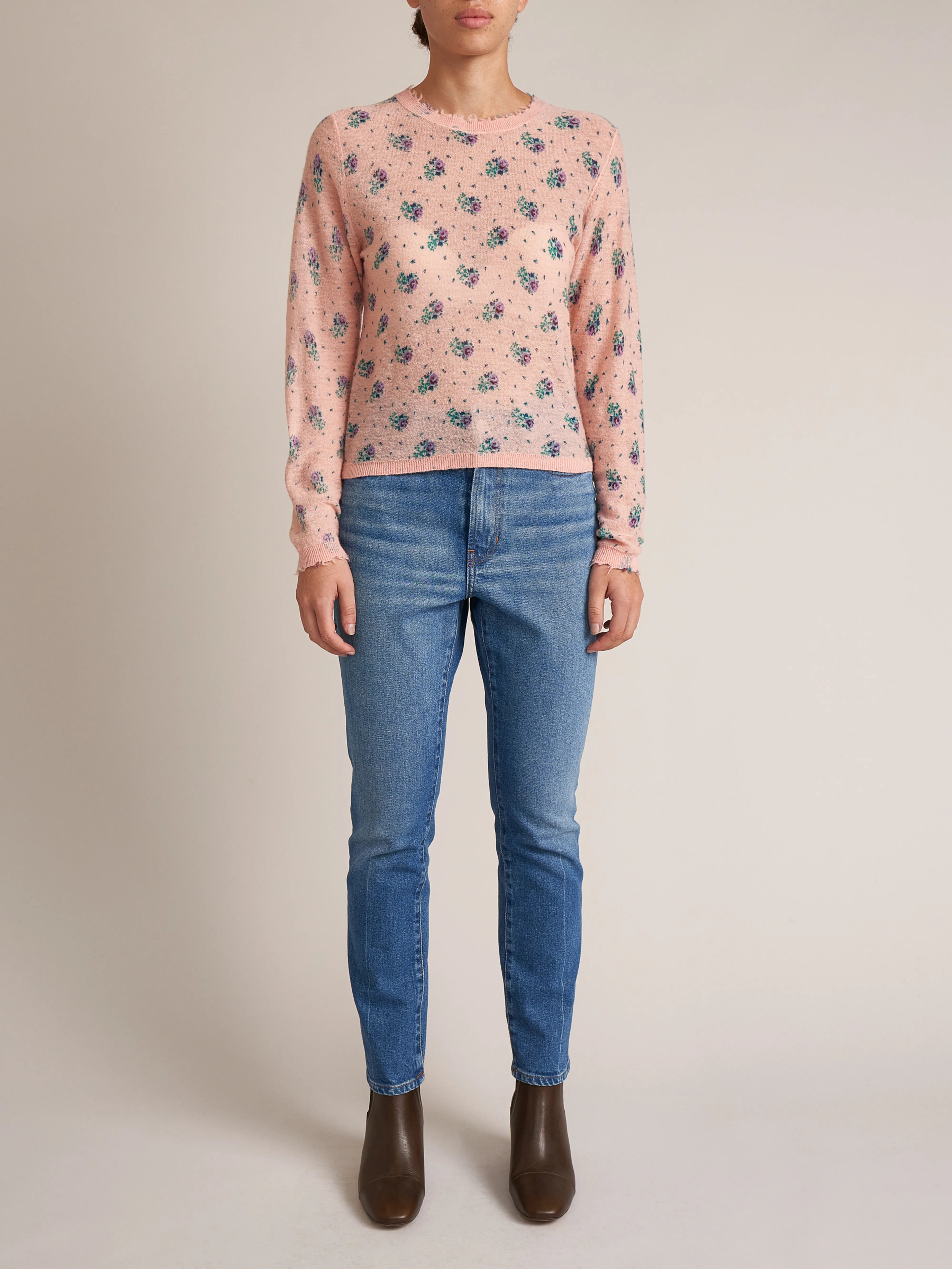 Rybbe Sweater - Rose For Women | Bellerose