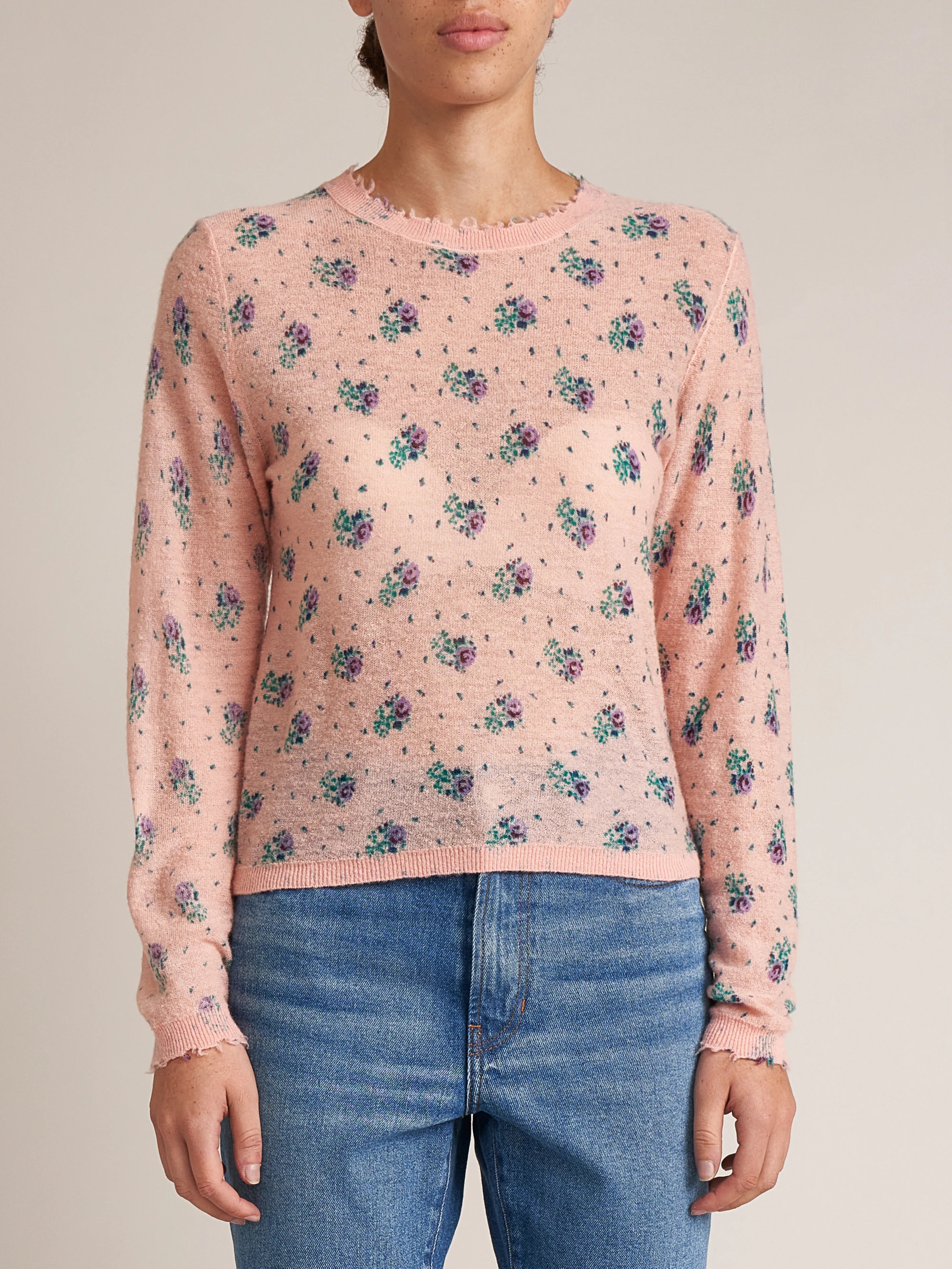 Rybbe Sweater - Rose For Women | Bellerose