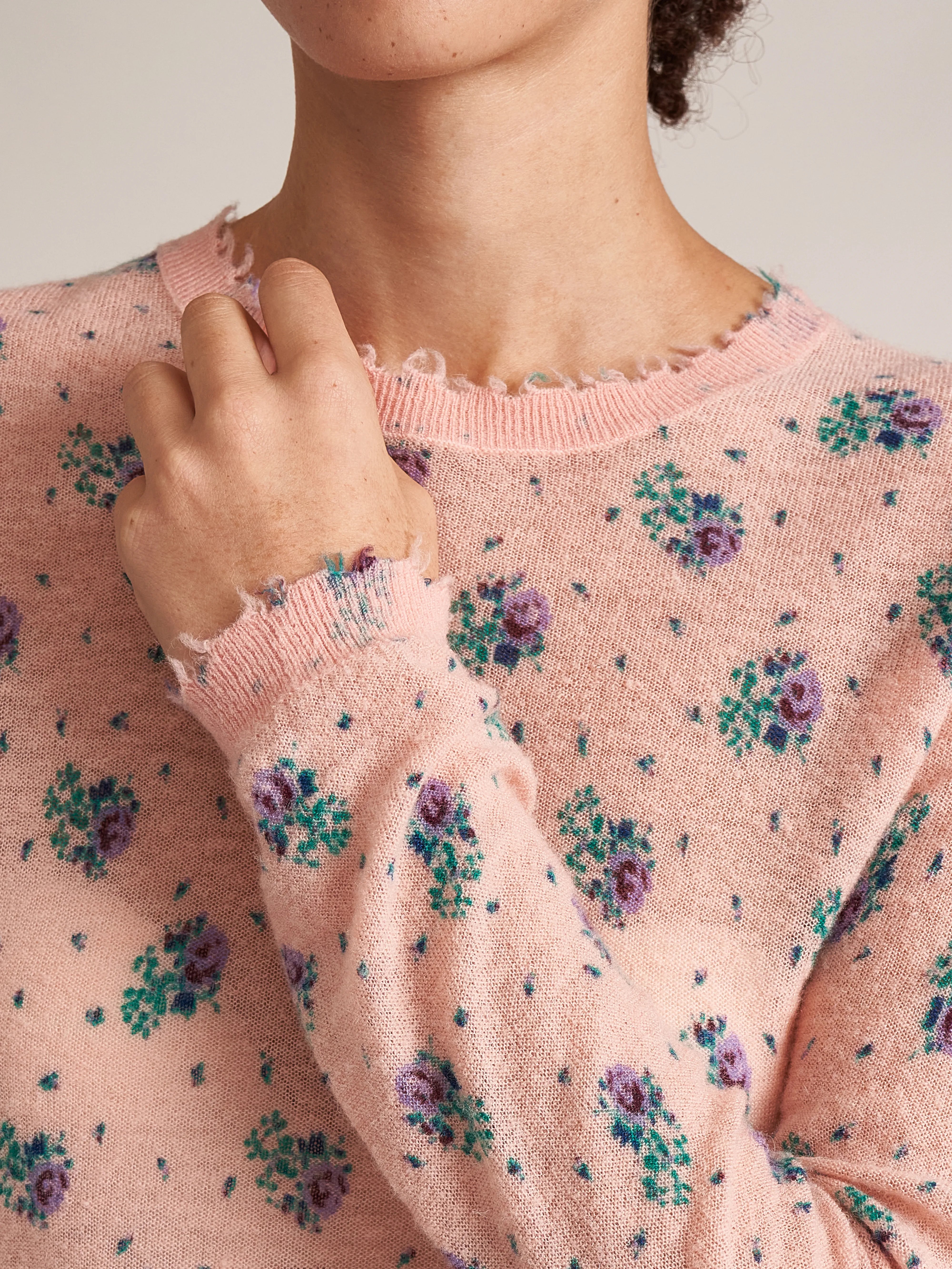 Rybbe Sweater - Rose For Women | Bellerose