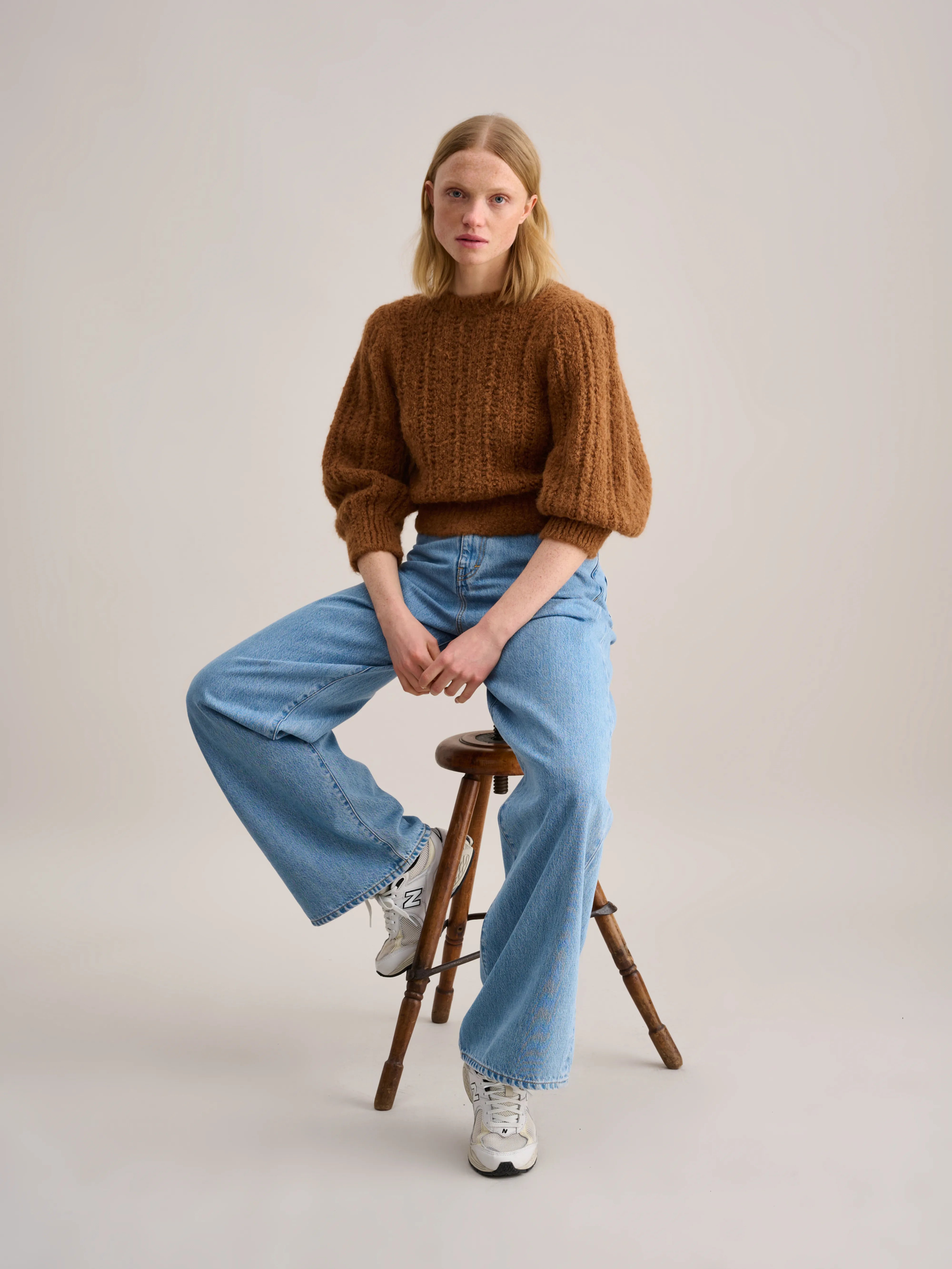 Pull Abohy - Brown sugar Pour Femme | Bellerose