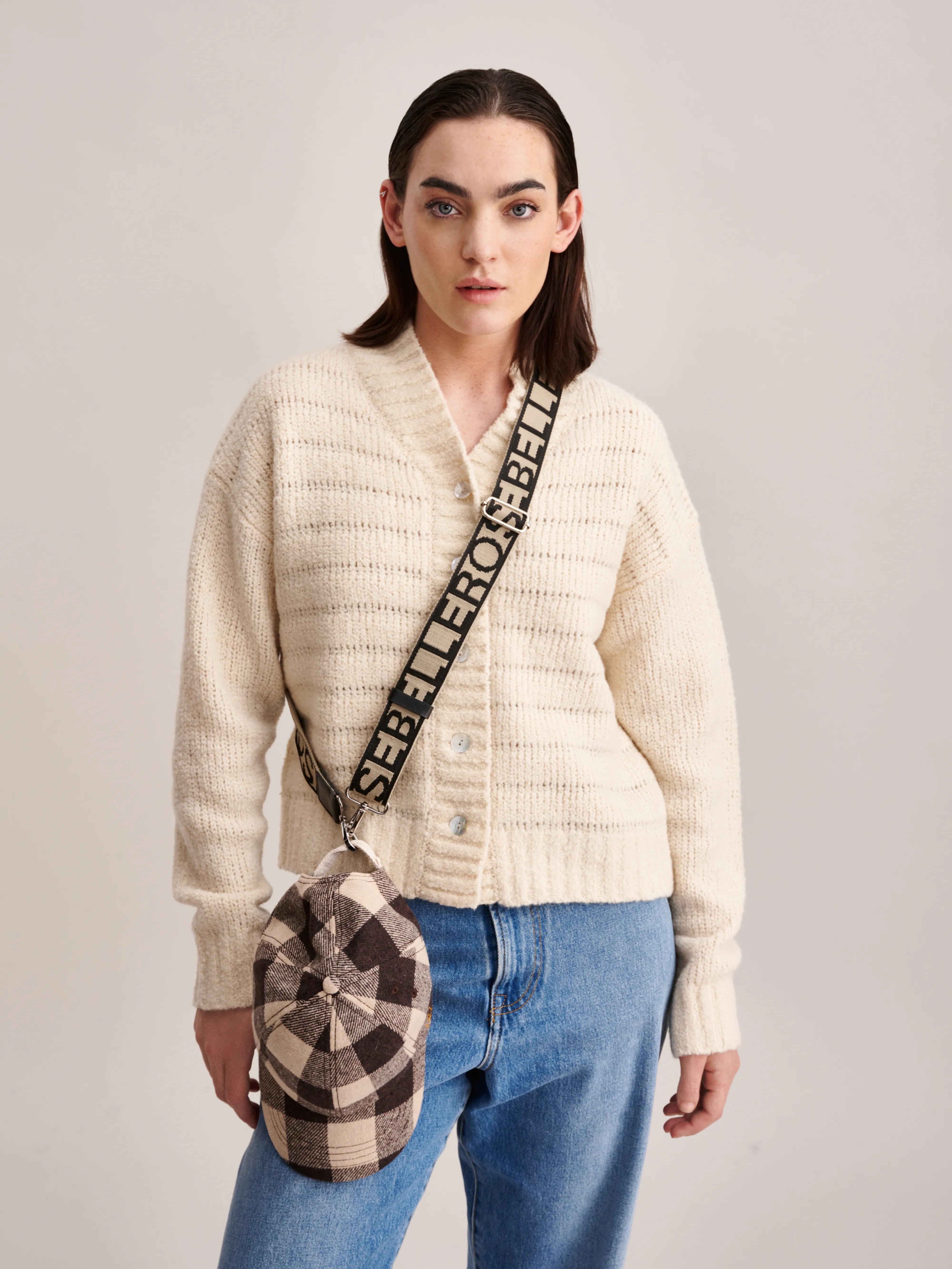 Cardigan Gyel (232 / W / IVORY)