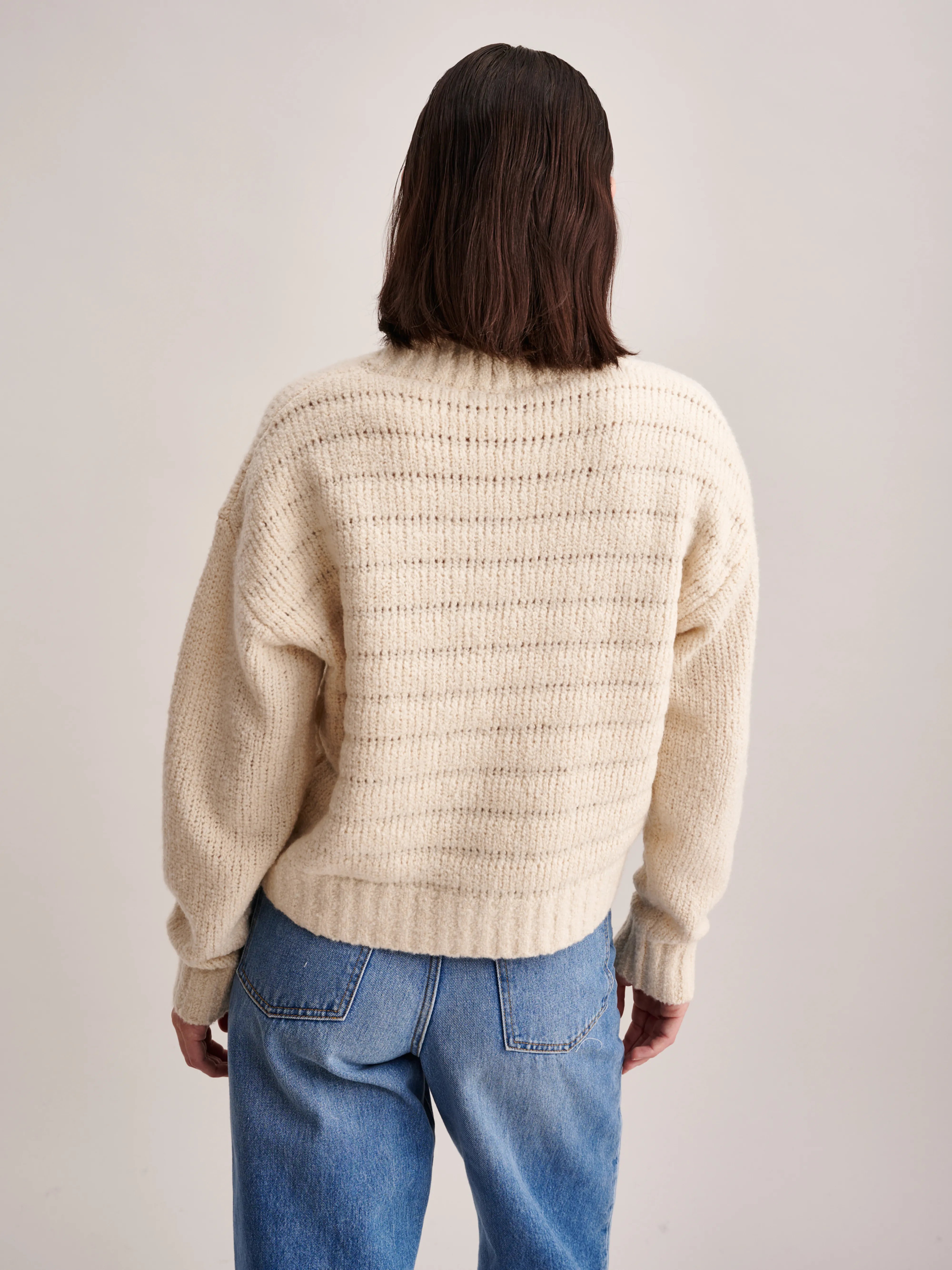 Cardigan Gyel (232 / W / IVORY)