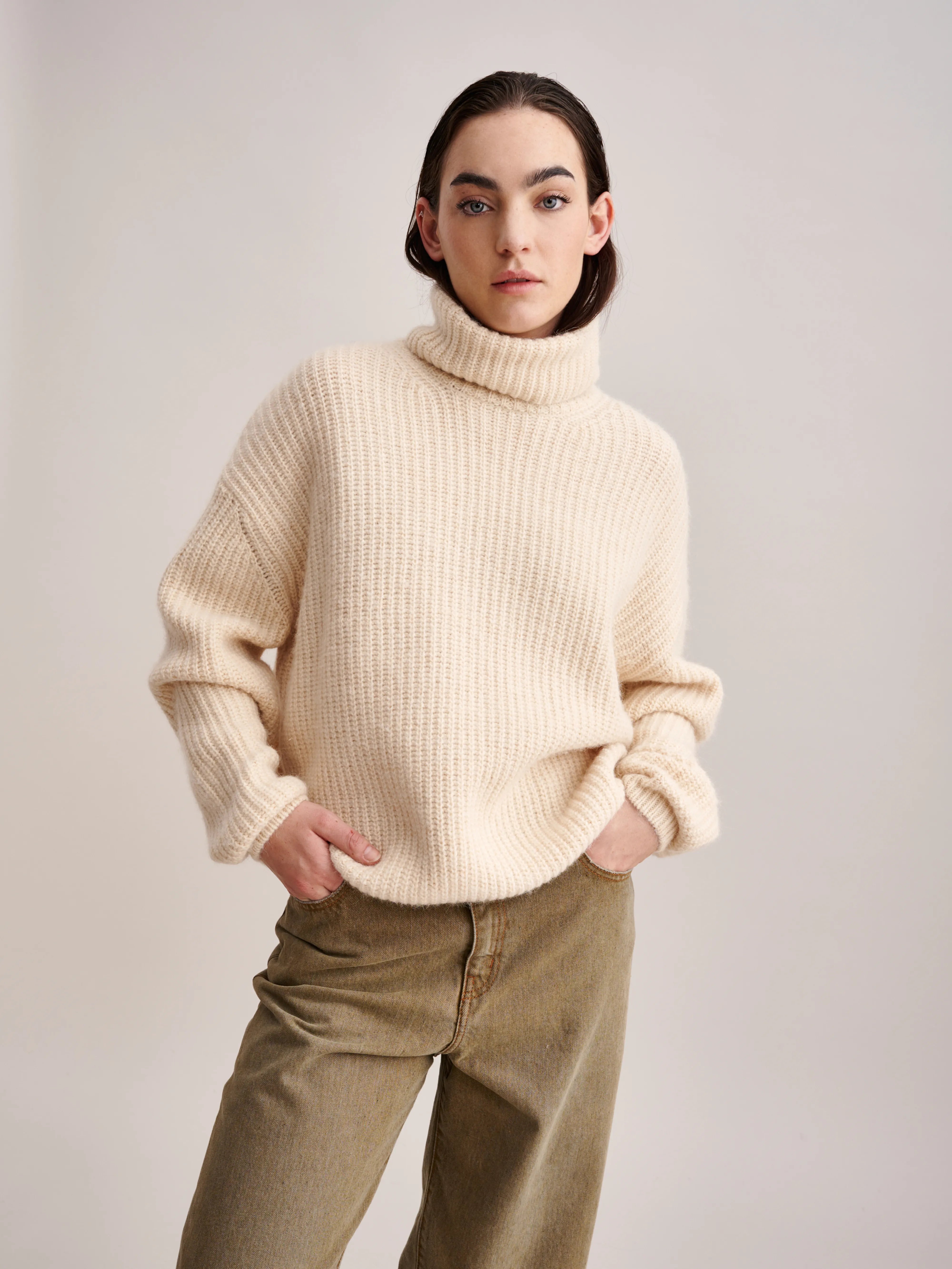 Garano Sweater - Natural For Women | Bellerose