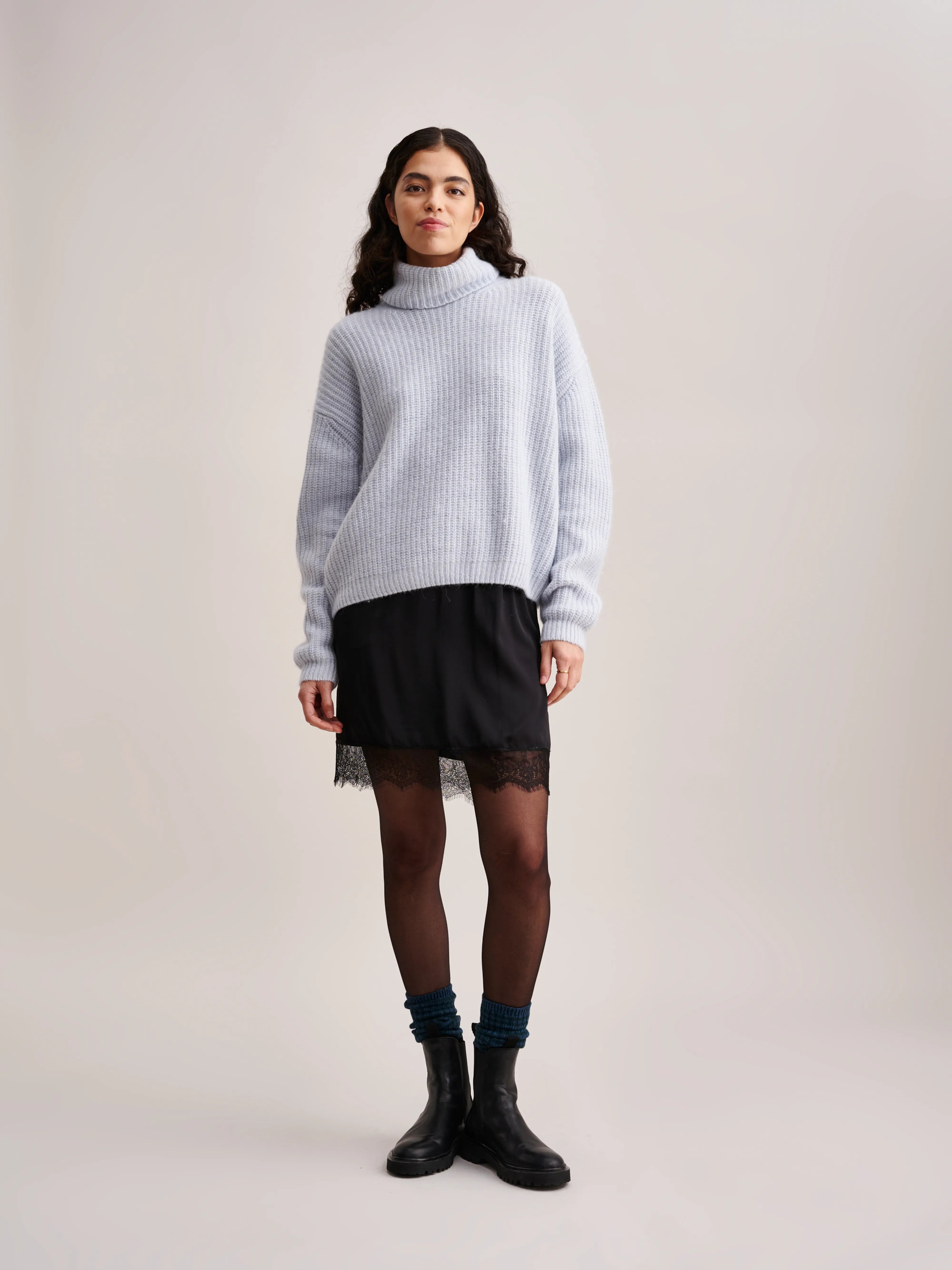 Garano Sweater - Blue fog For Women | Bellerose