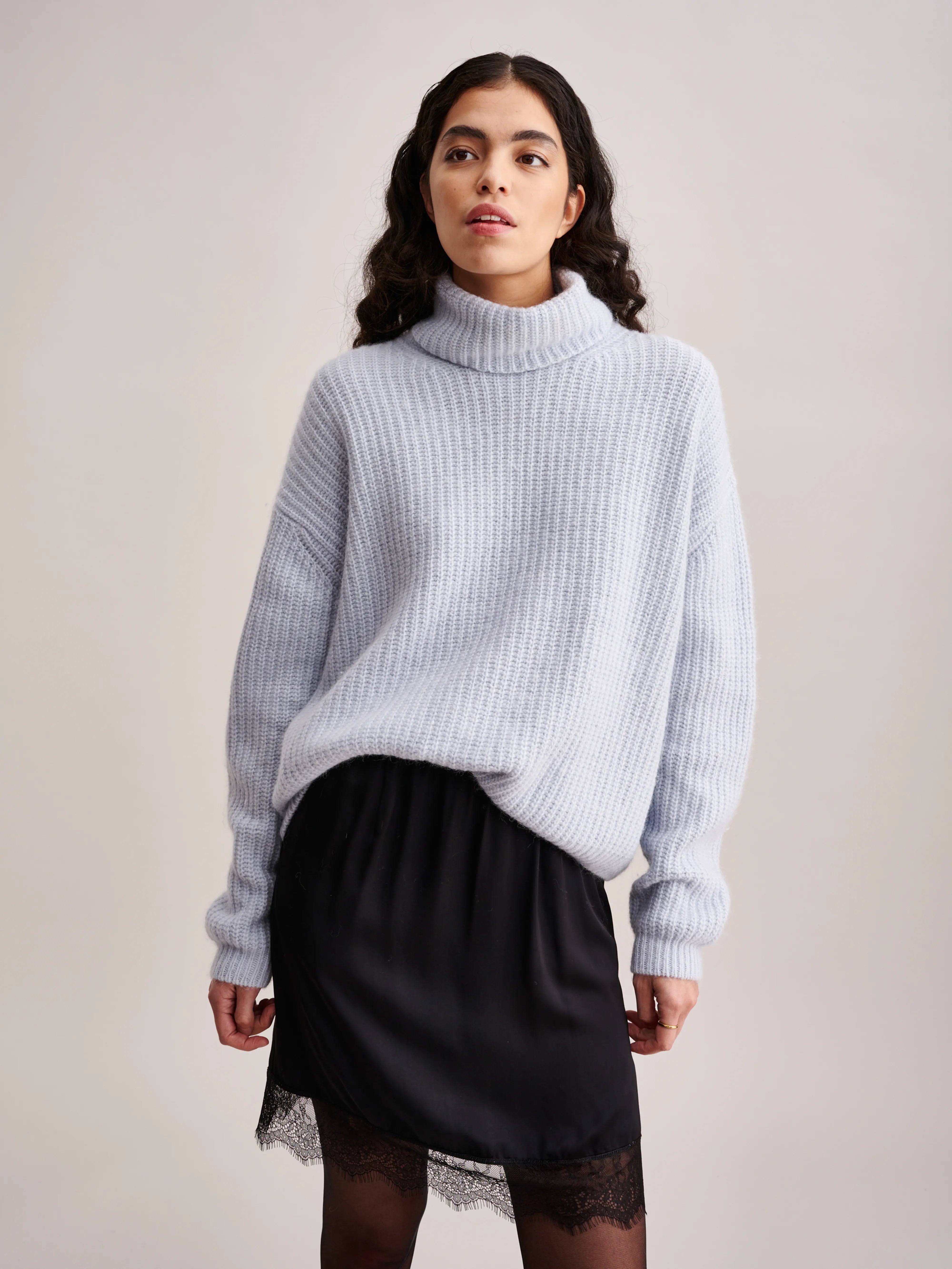 Garano Sweater - Blue fog For Women | Bellerose