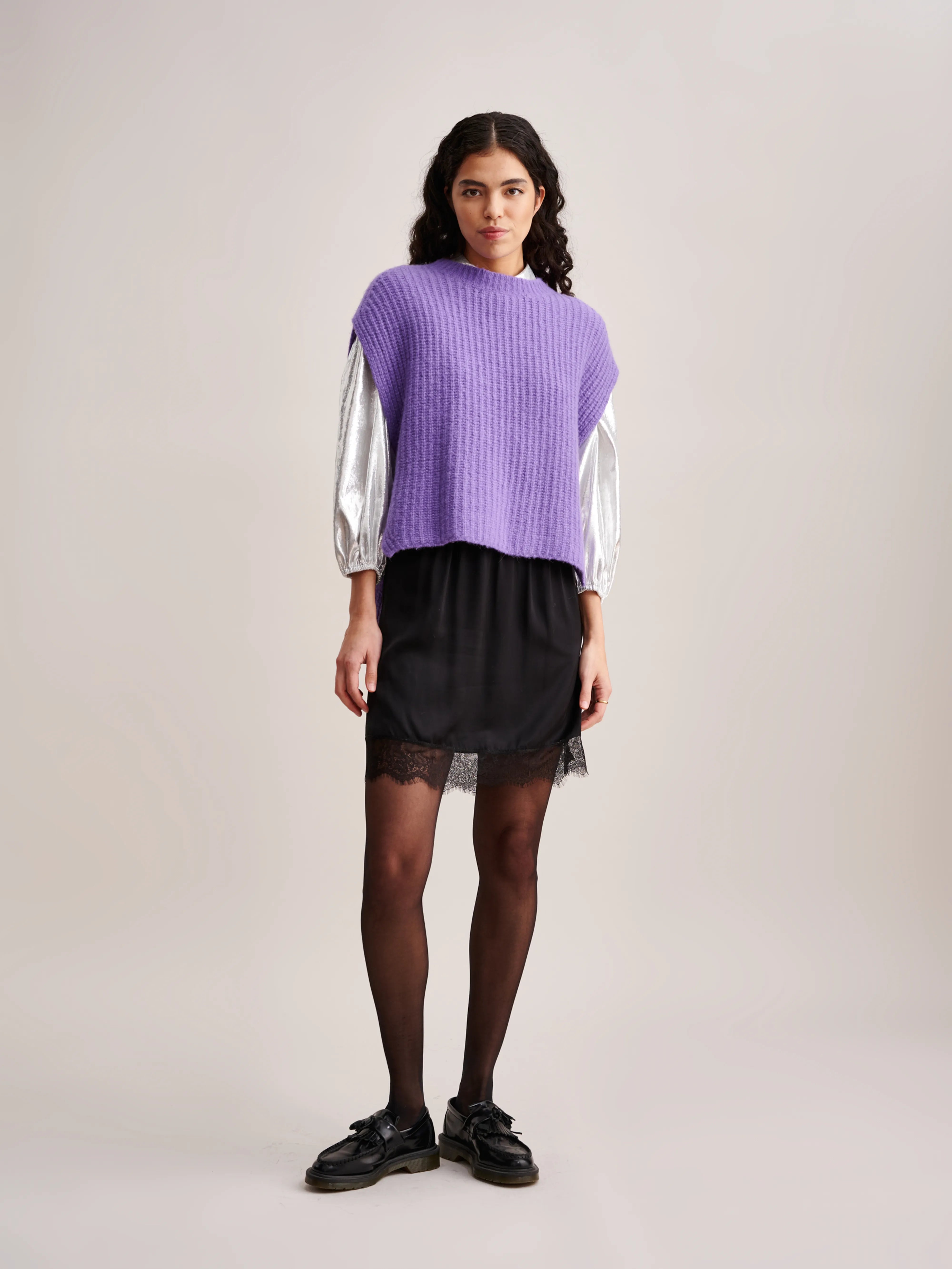 Pull Sans Manches Areg - Crocus Pour Femme | Bellerose