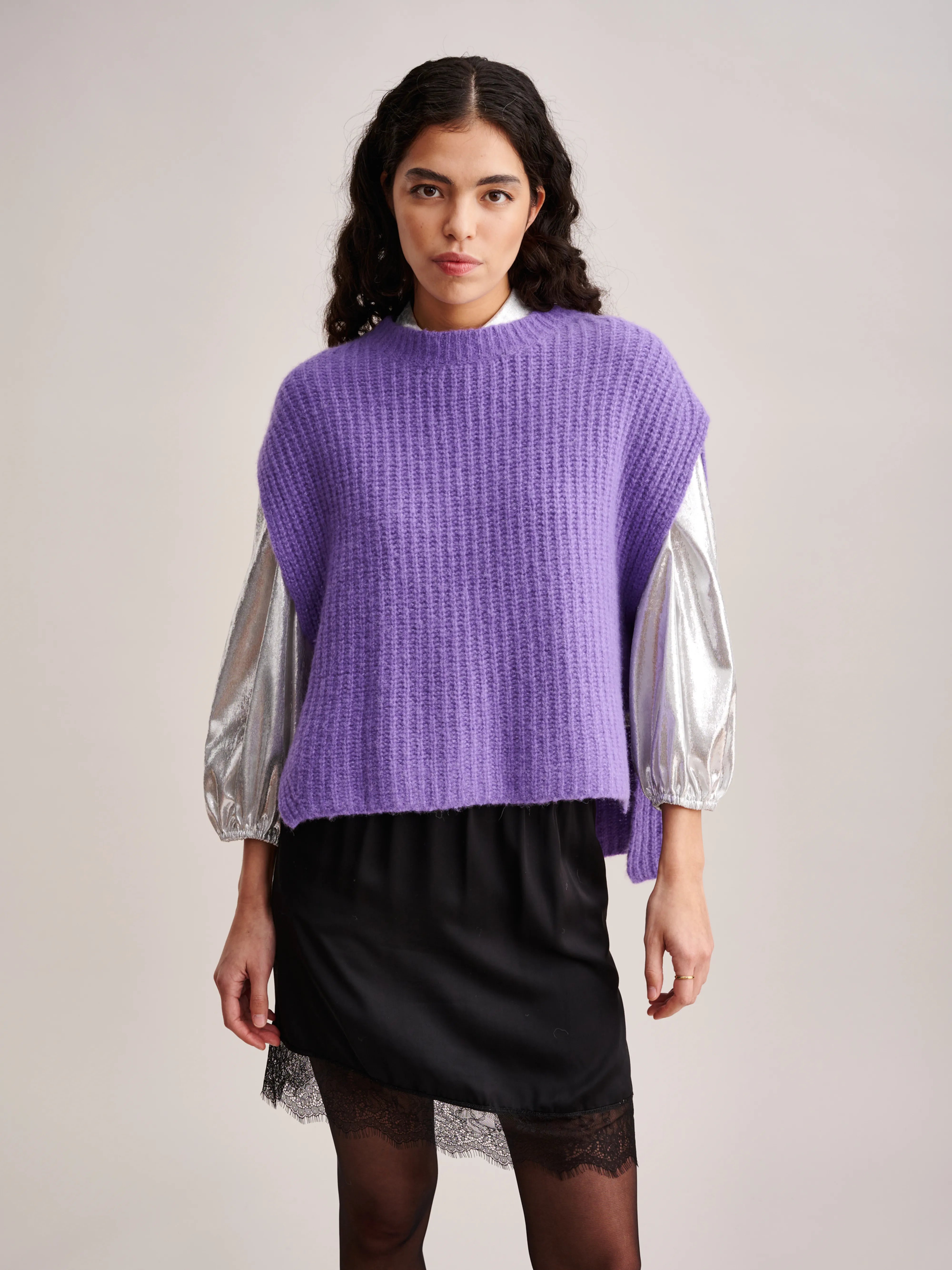 Pull Sans Manches Areg - Crocus Pour Femme | Bellerose