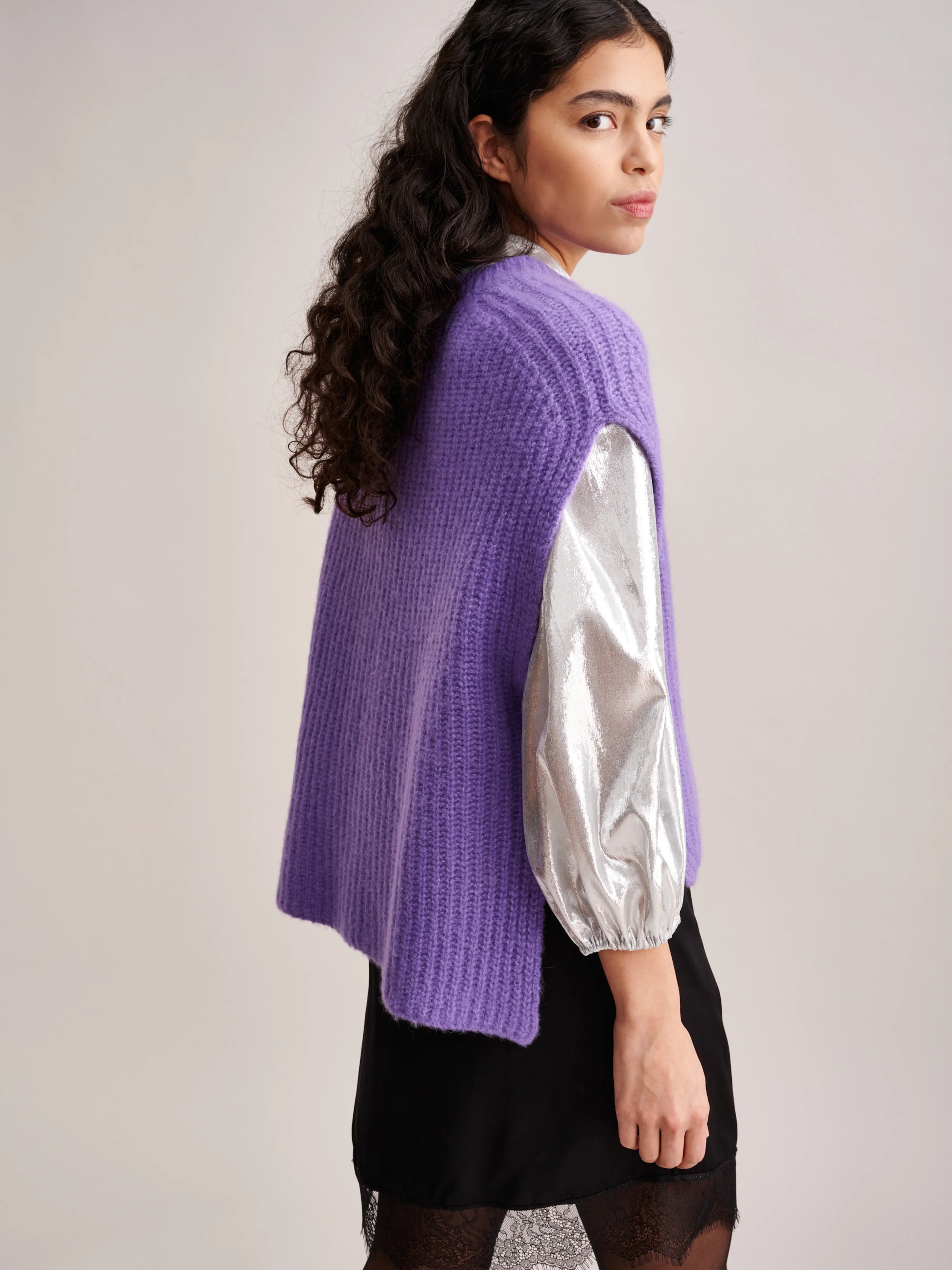 Pull Sans Manches Areg - Crocus Pour Femme | Bellerose