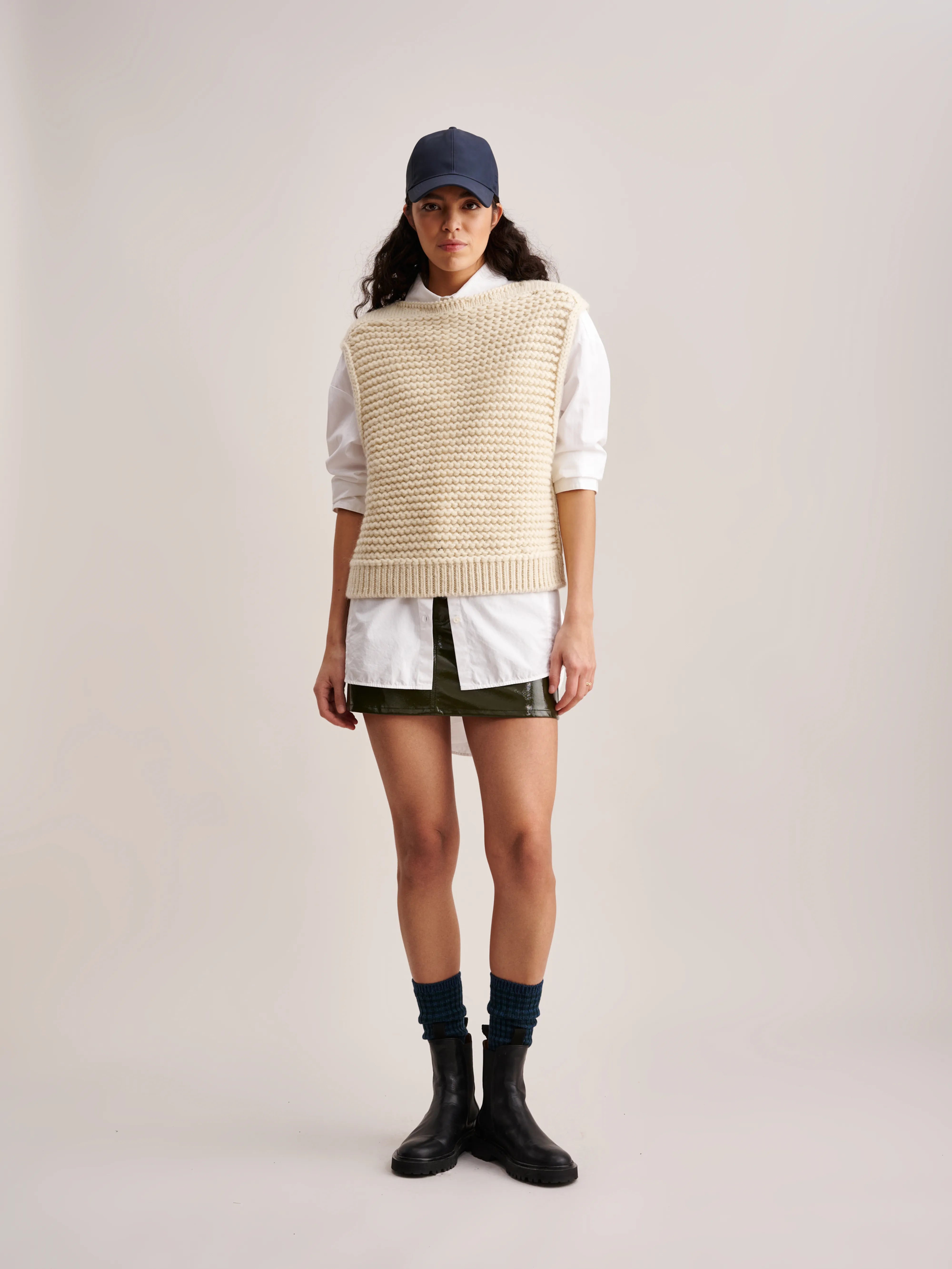 Pull Sans Manches Neli - Natural Pour Femme | Bellerose