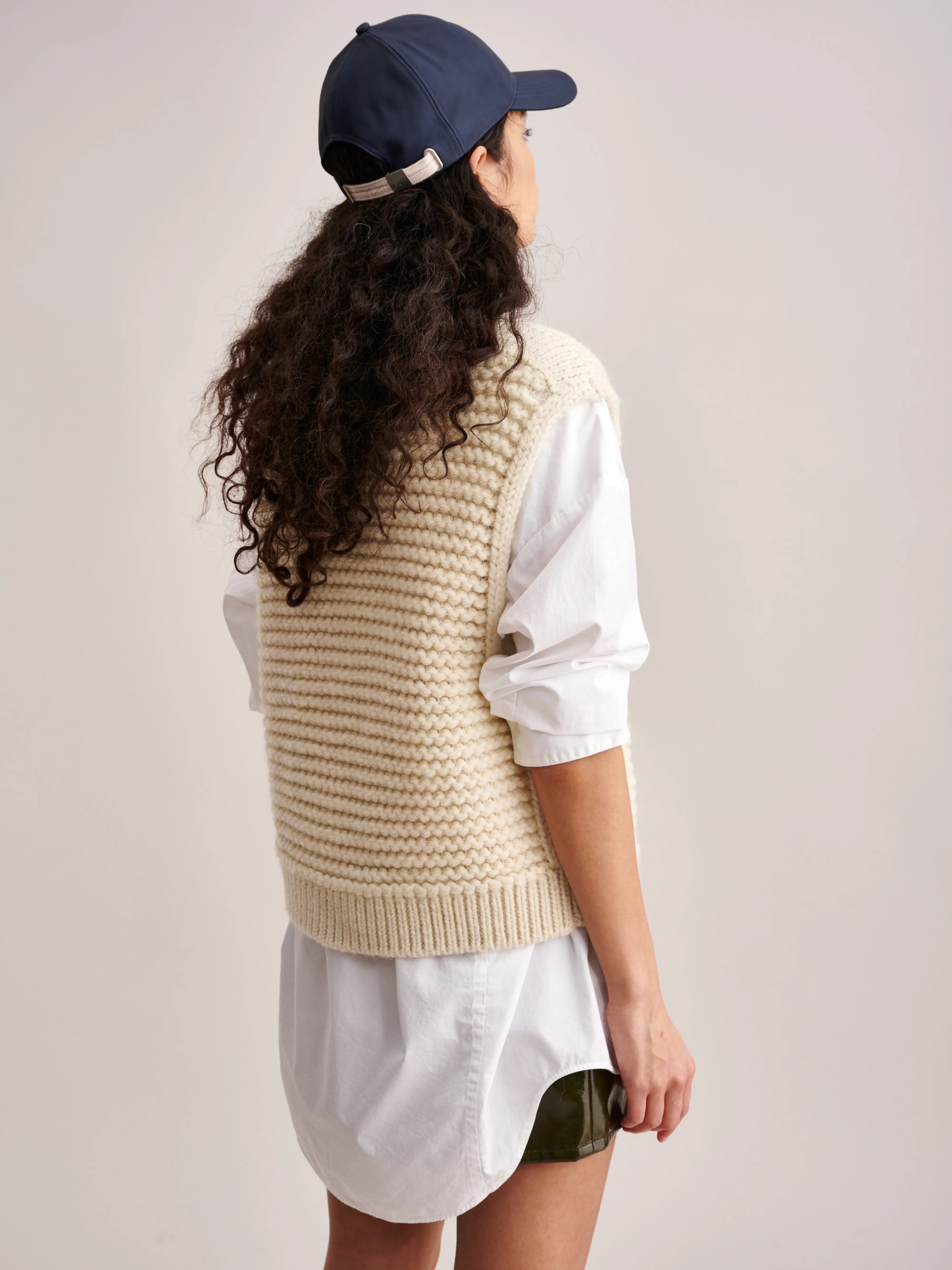 Pull Sans Manches Neli - Natural Pour Femme | Bellerose