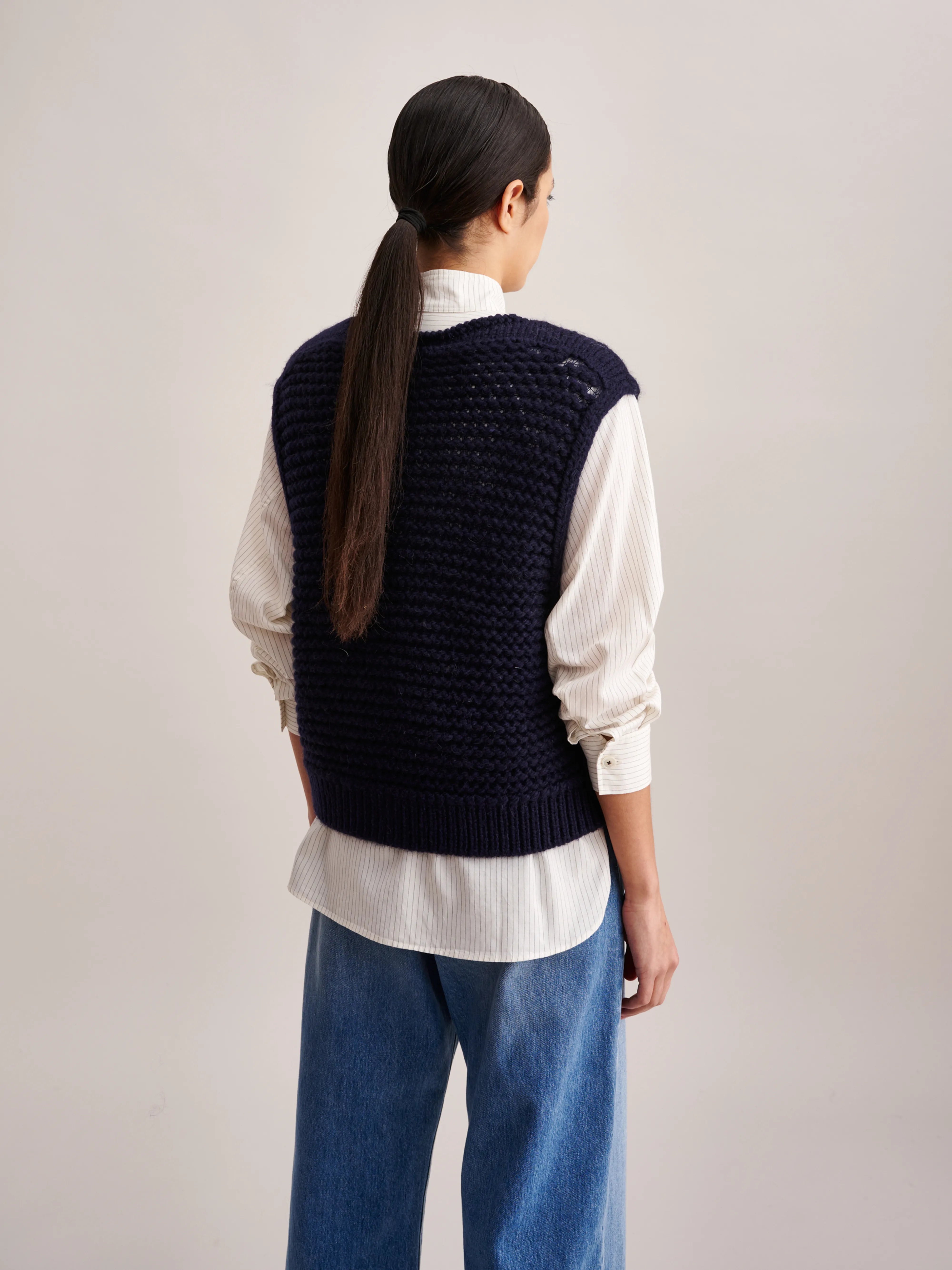 Pull Sans Manches Neli - Ink Pour Femme | Bellerose