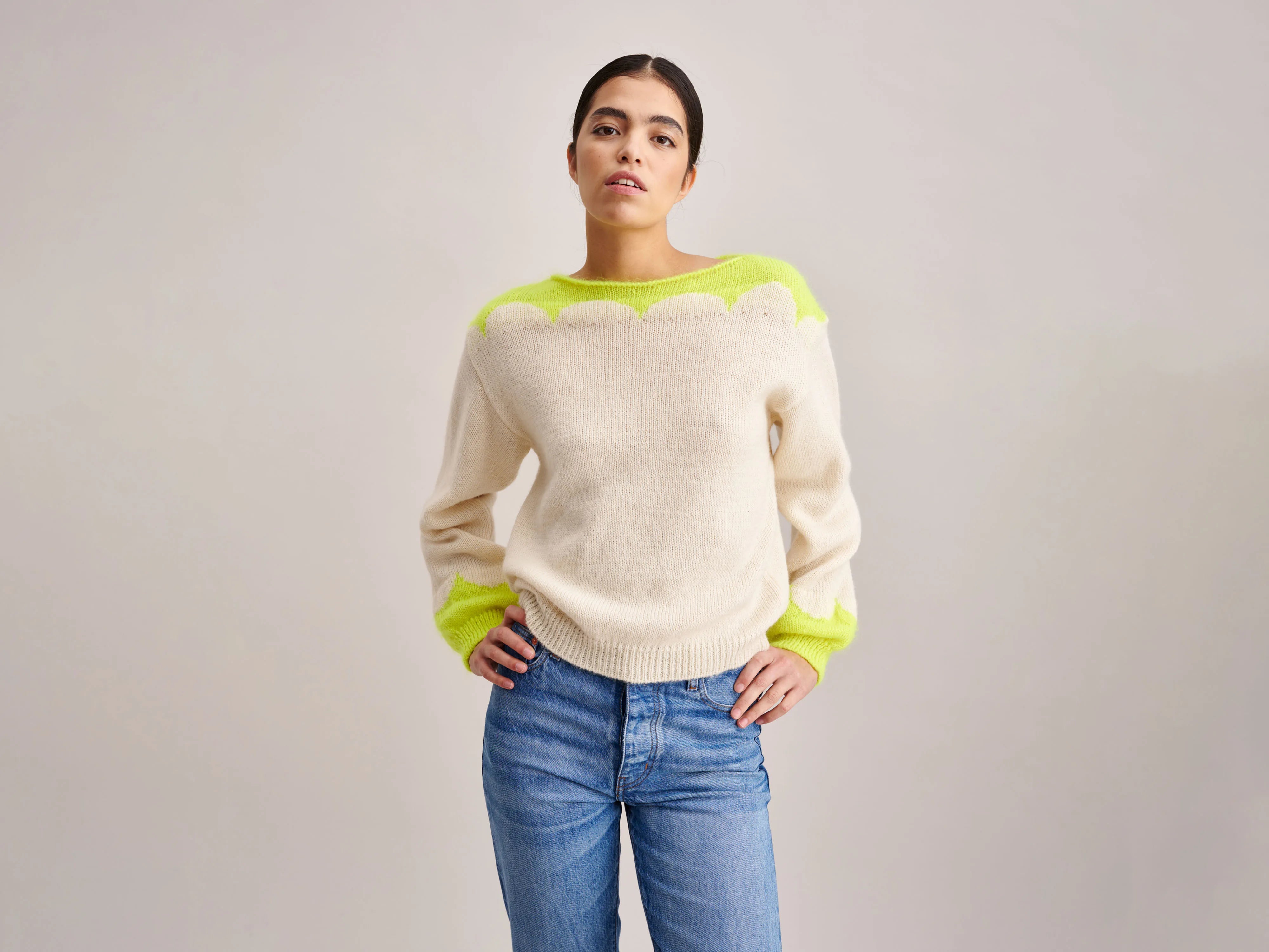 Nanur Sweater (232 / W / IVORY)