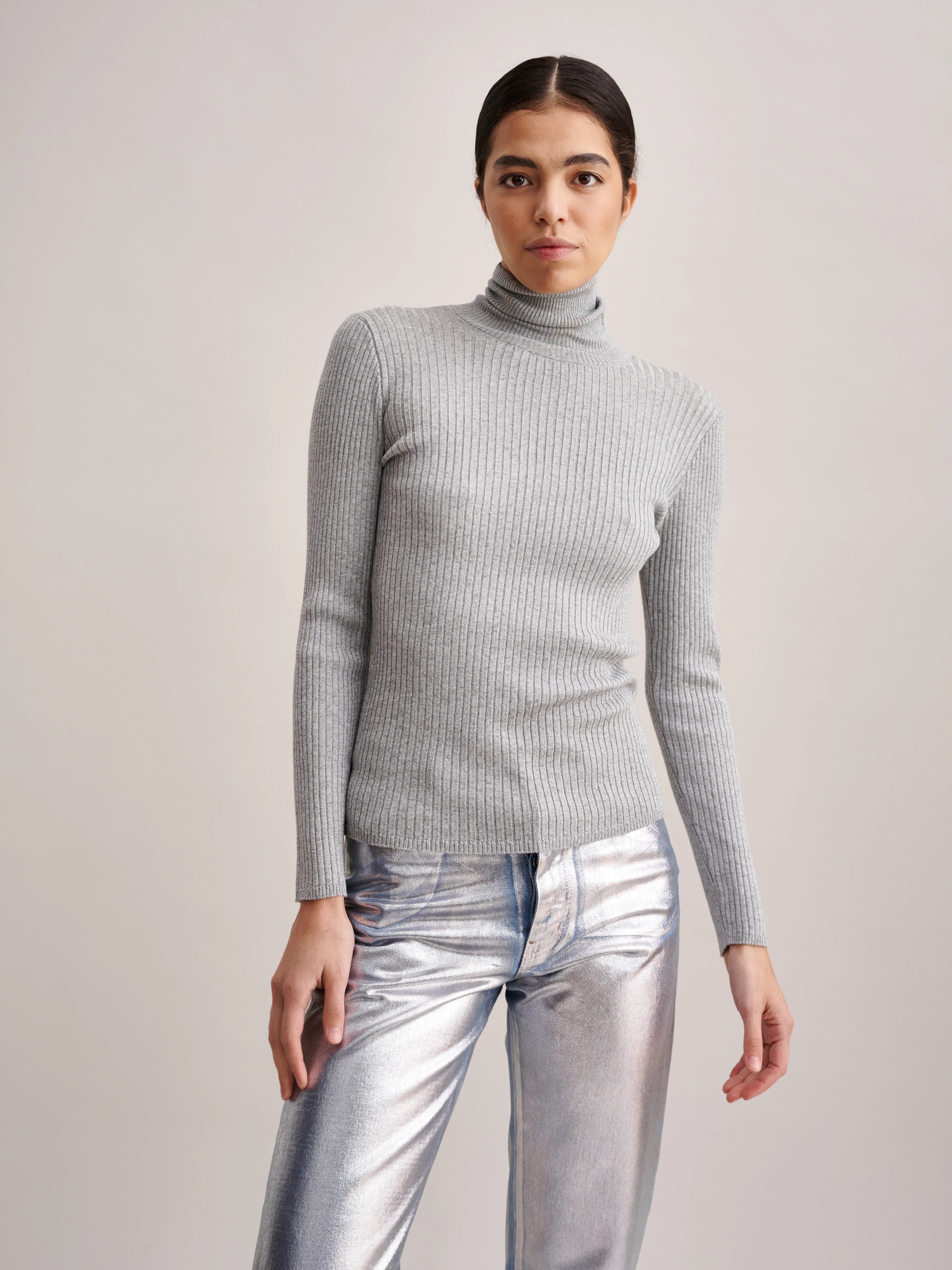 Pull Anoy - Silver Pour Femme | Bellerose