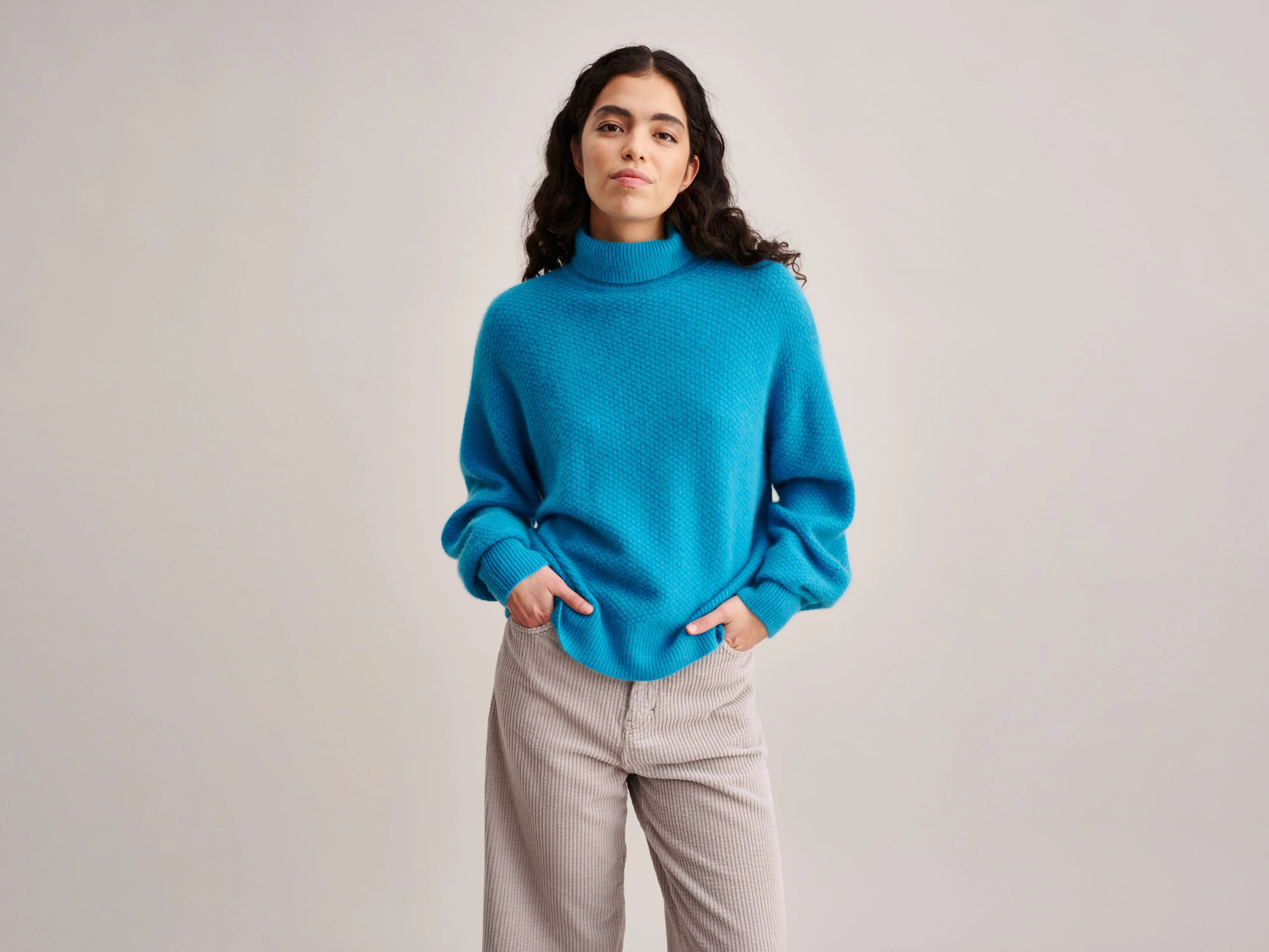 Duky Sweater (232 / W / TURQUOISE)