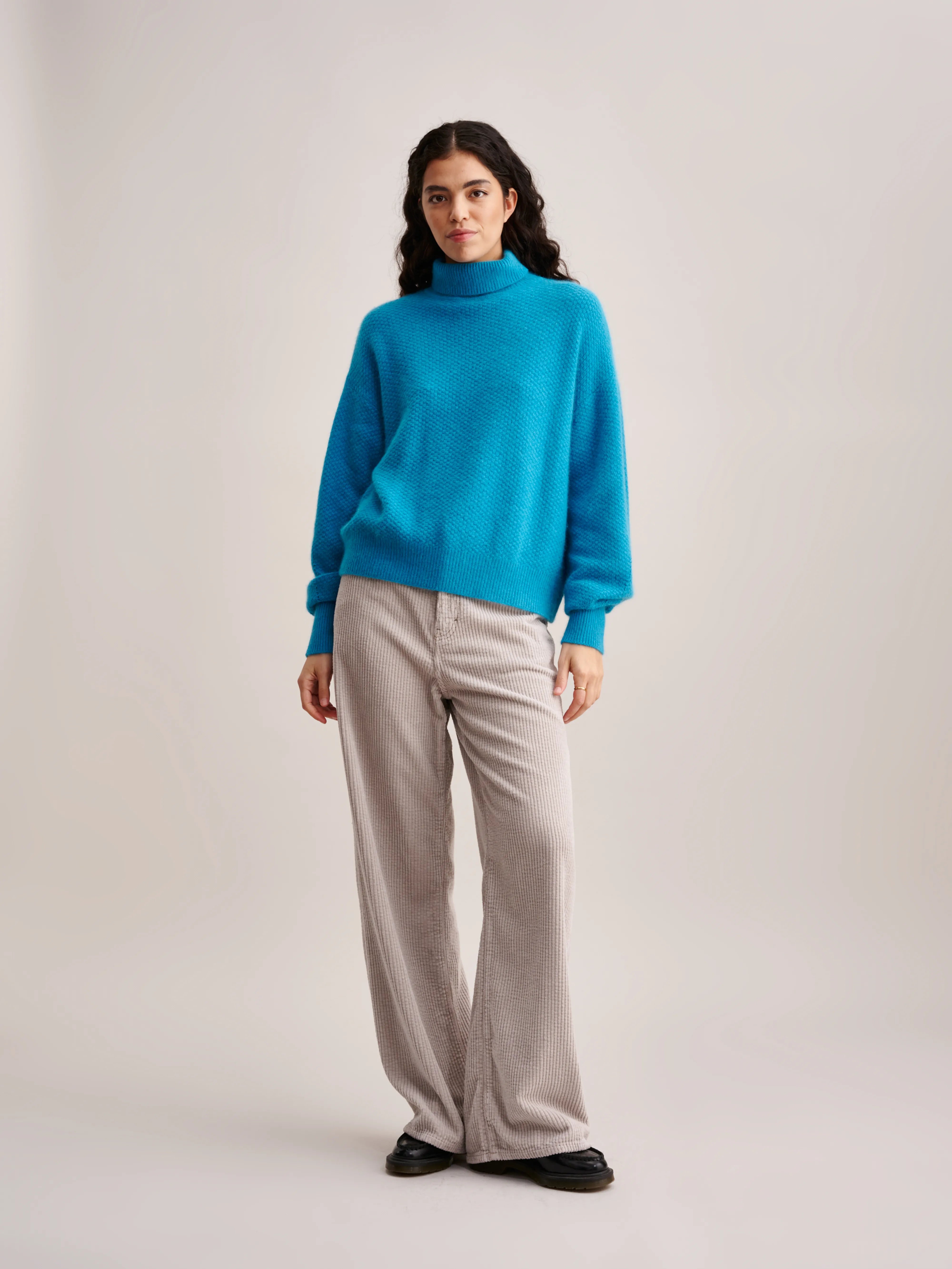 Pull Duky - Turquoise Pour Femme | Bellerose