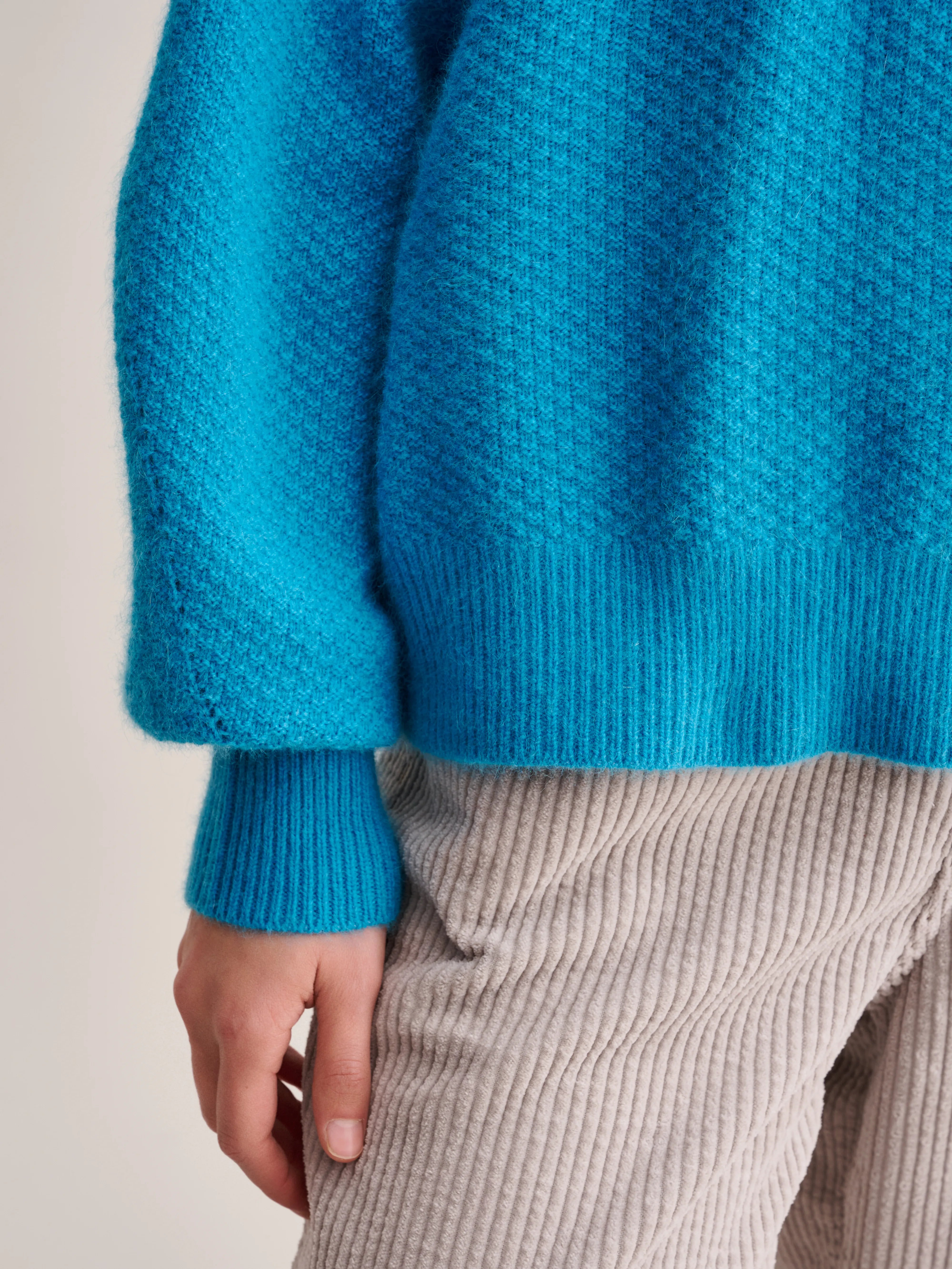 Pull Duky - Turquoise Pour Femme | Bellerose