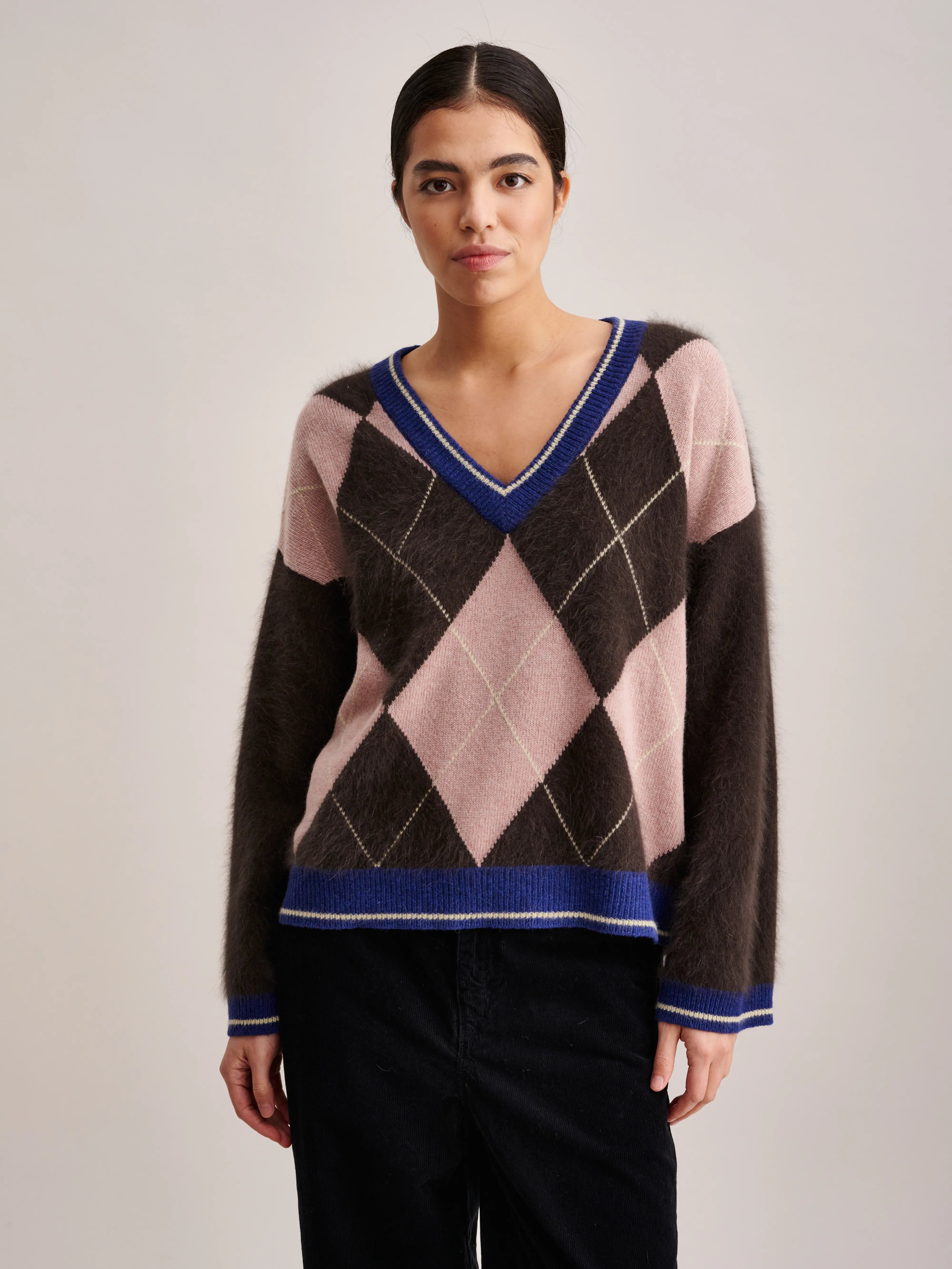 Dylh Sweater - Misty / Pirate For Women | Bellerose