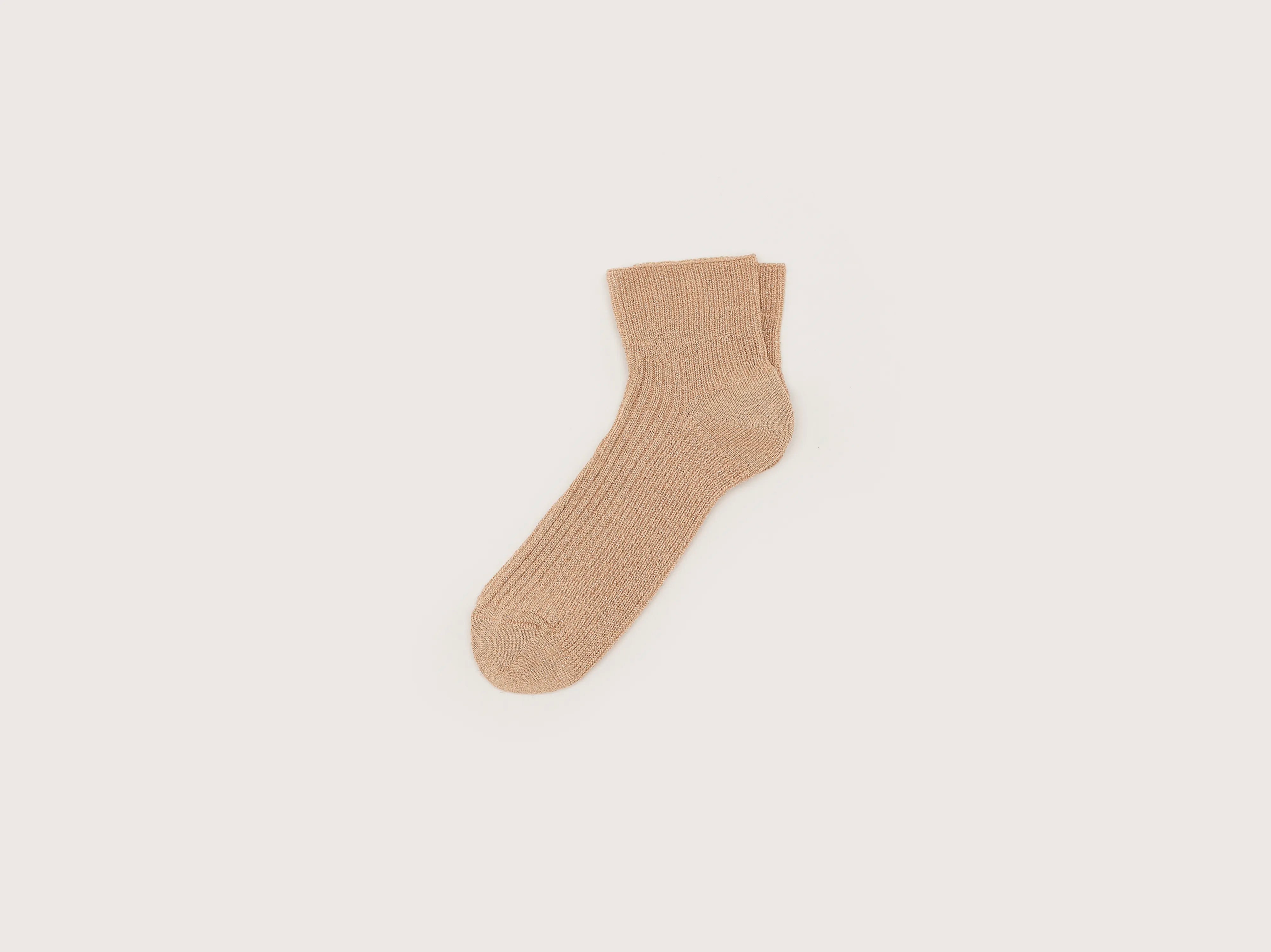 Chaussettes Courtes Bapis - Gold Pour Femme | Bellerose