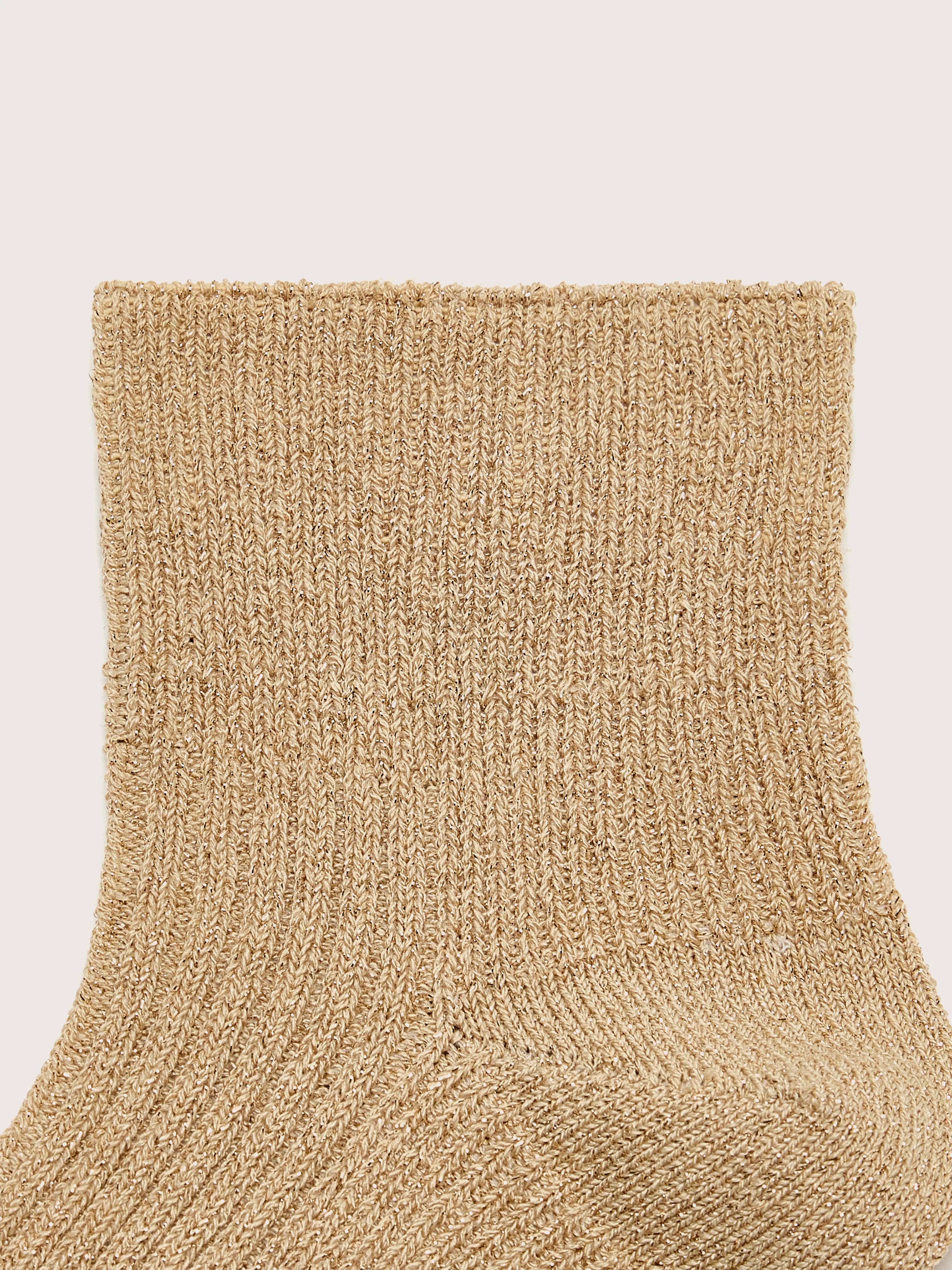 Chaussettes Courtes Bapis - Gold Pour Femme | Bellerose