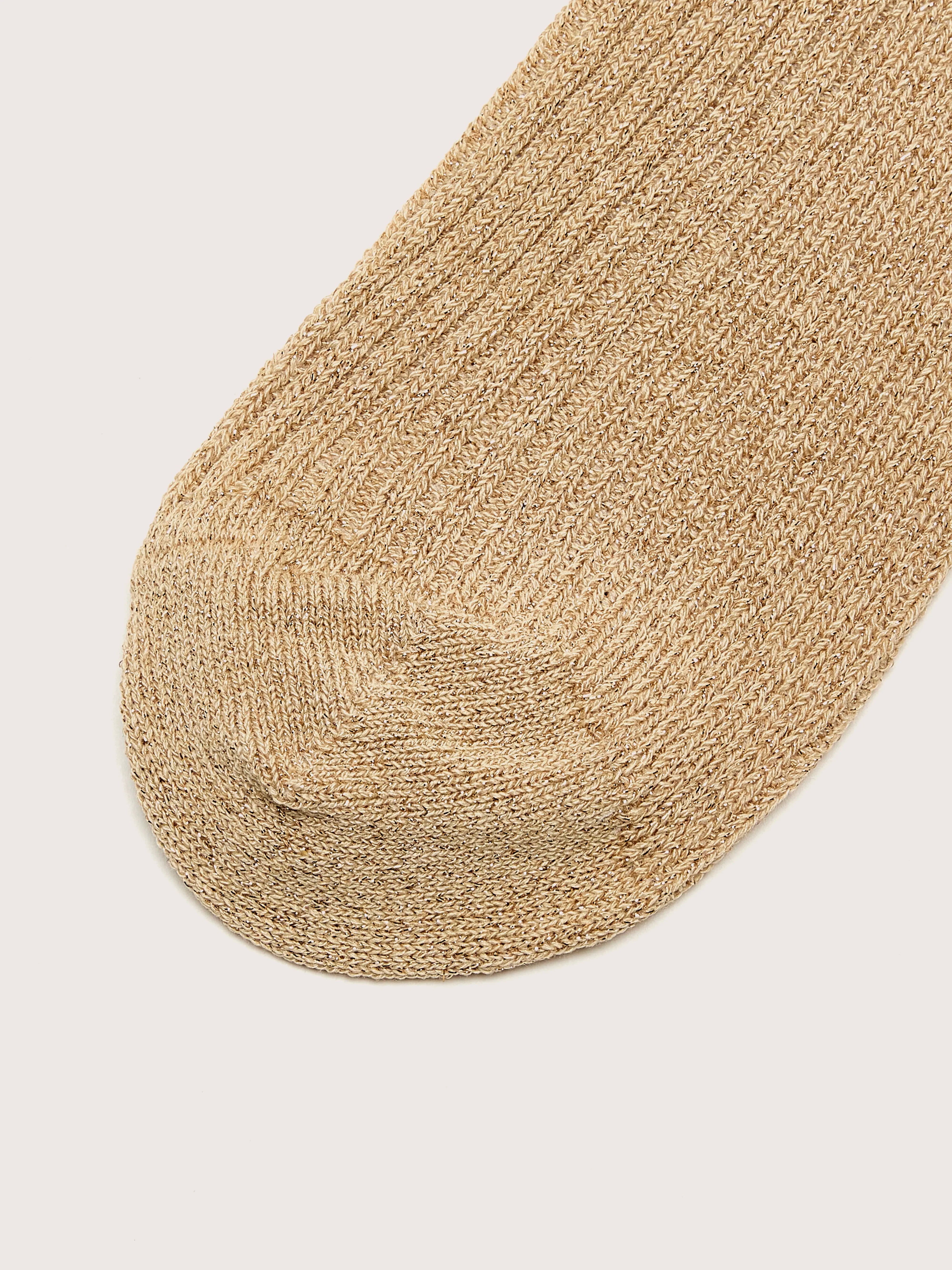 Chaussettes Courtes Bapis - Gold Pour Femme | Bellerose