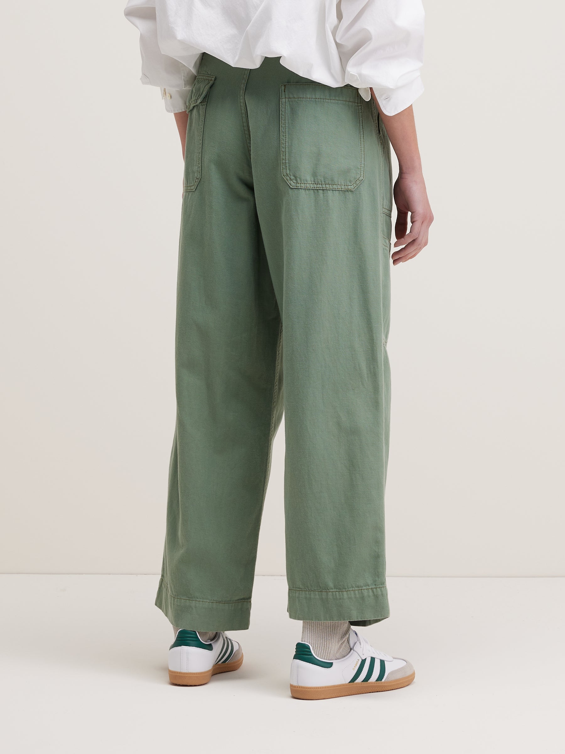 Pepin Cargo Broek - Eucalyptus Voor Dames | Bellerose