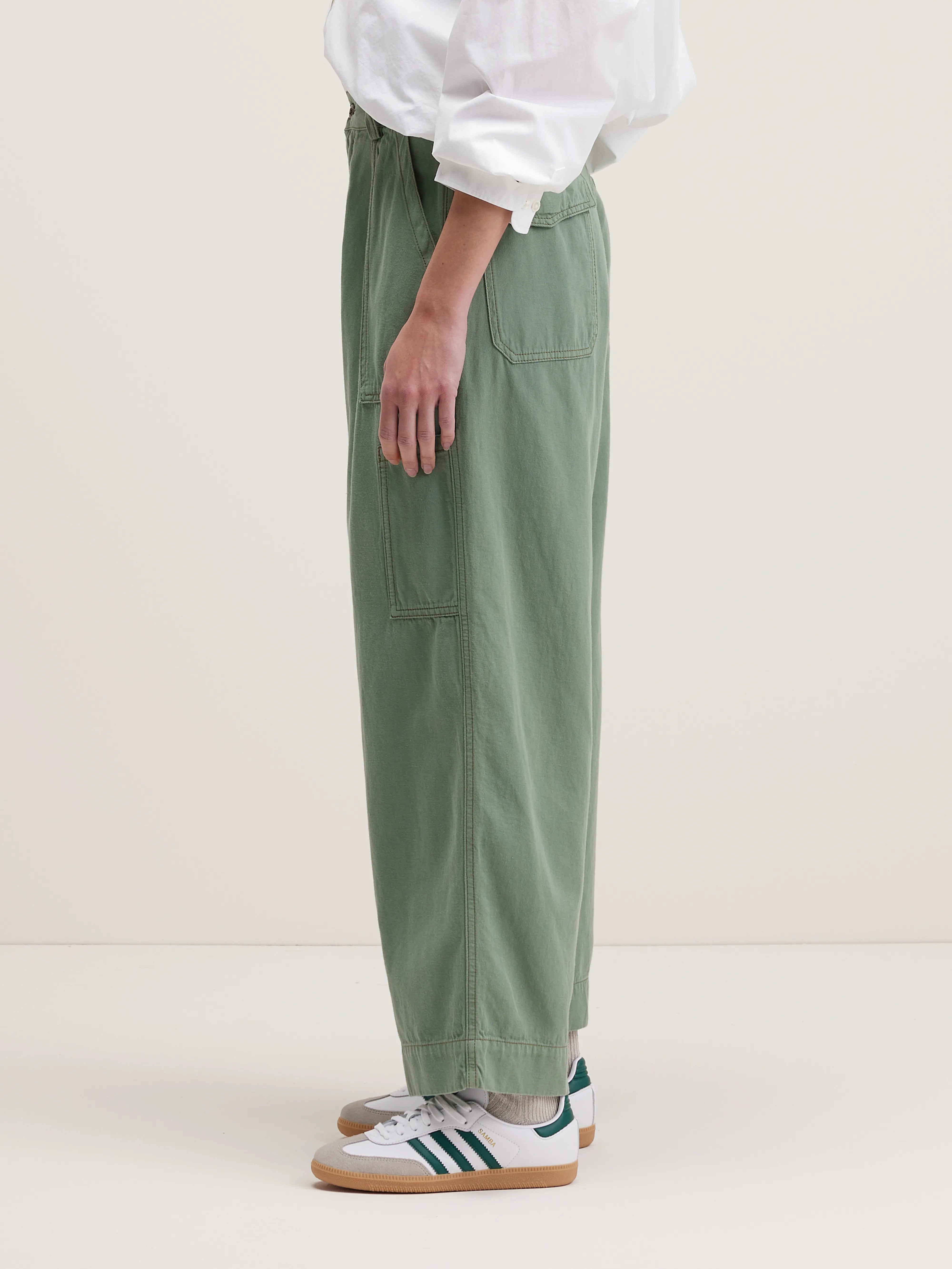 Pantalon cargo Pepin (242 / W / EUCALYPTUS)