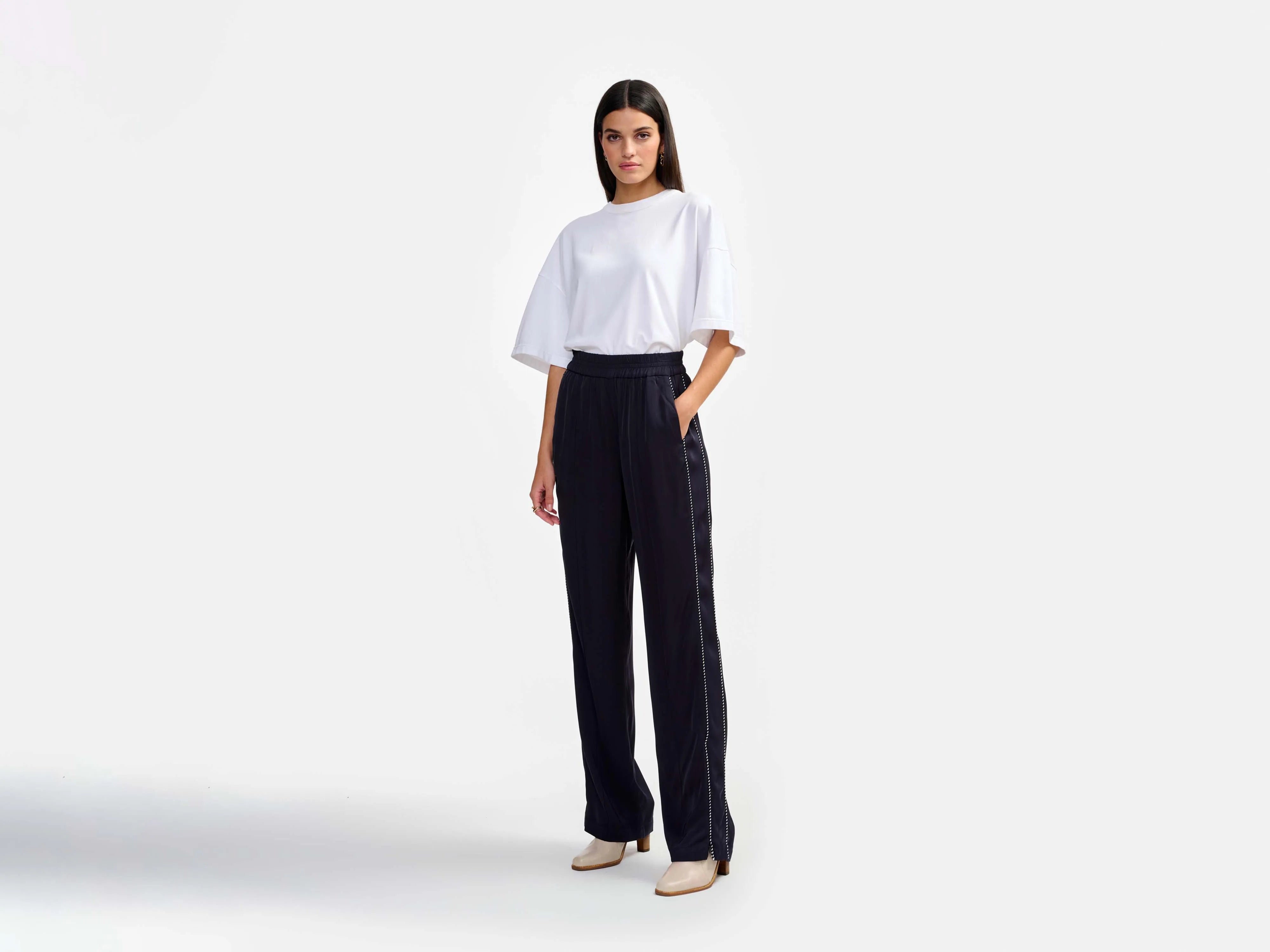 vibes trousers (241 / W / NAVY)