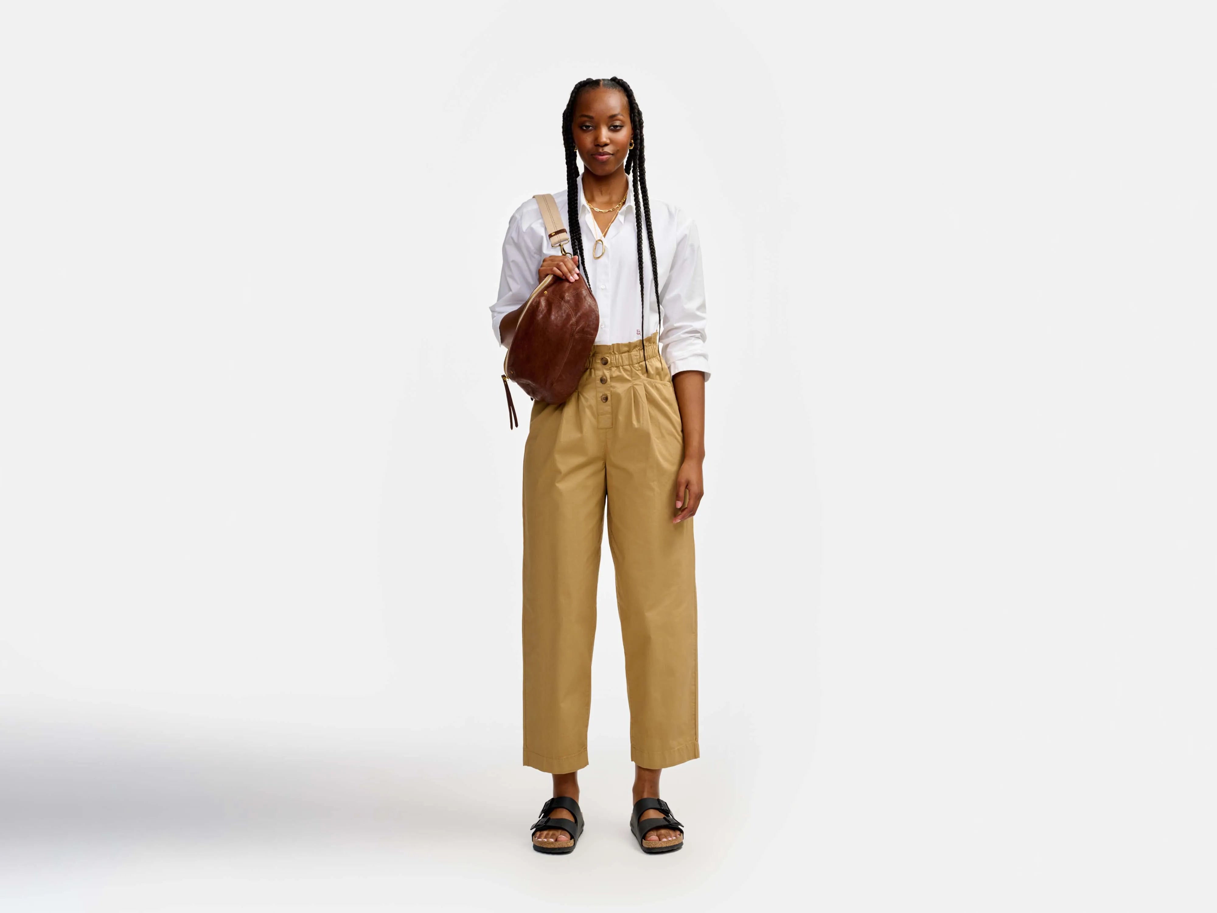 lilow trousers (241 / W / CLAY)