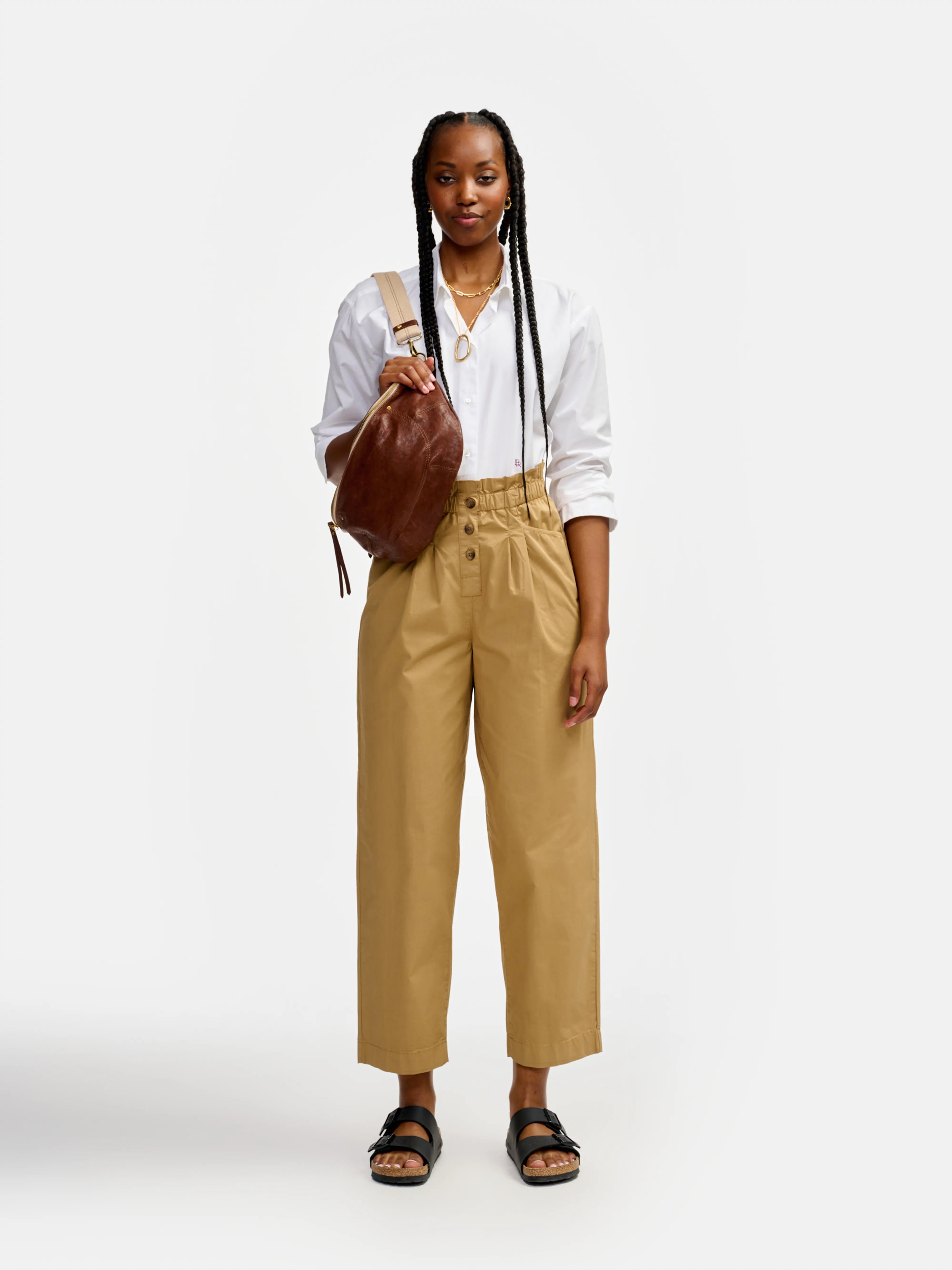 lilow trousers (241 / W / CLAY)