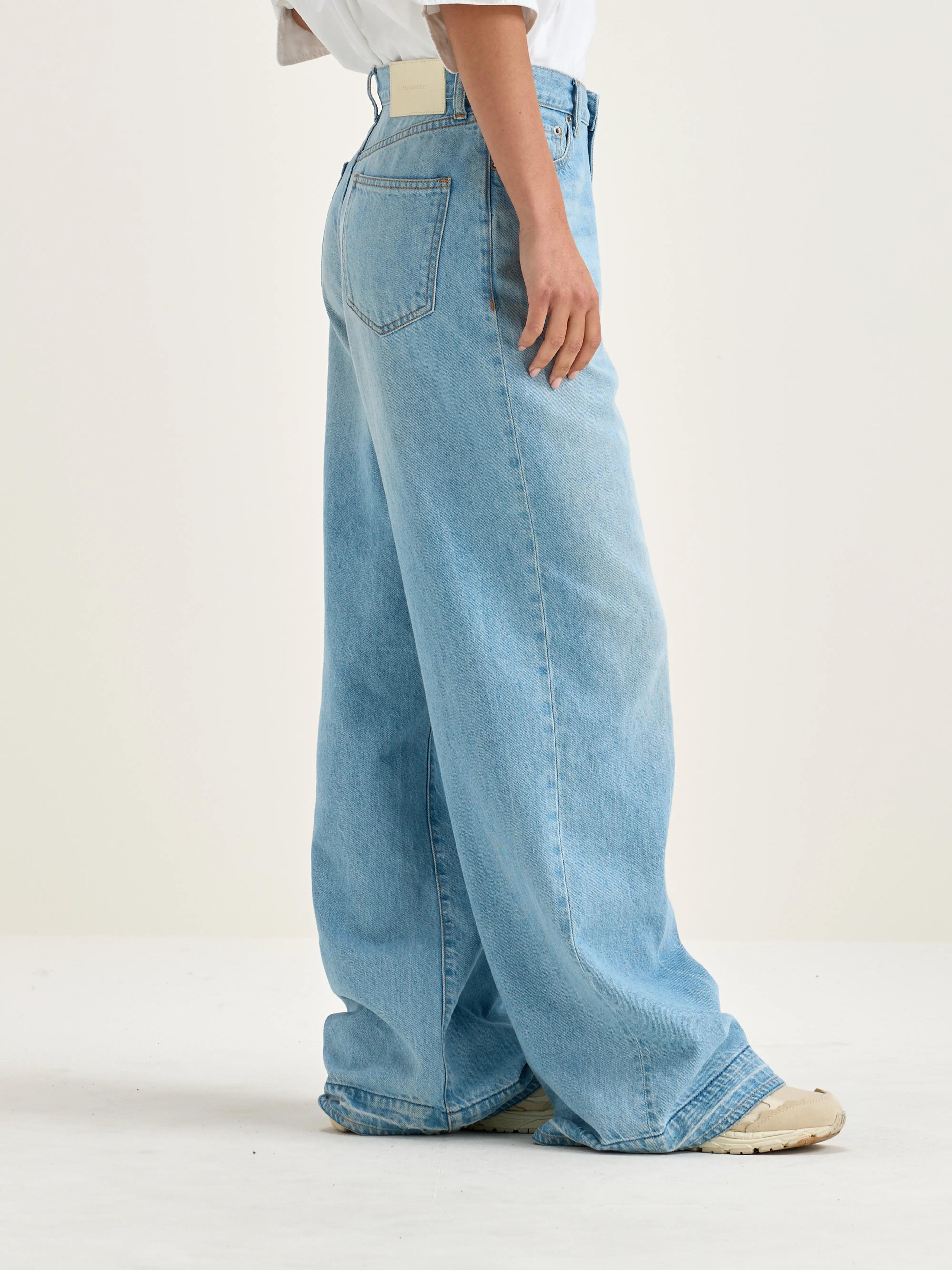 Denim N. 64 wijde jeans (242 / W / VINTAGE LT BLUE)