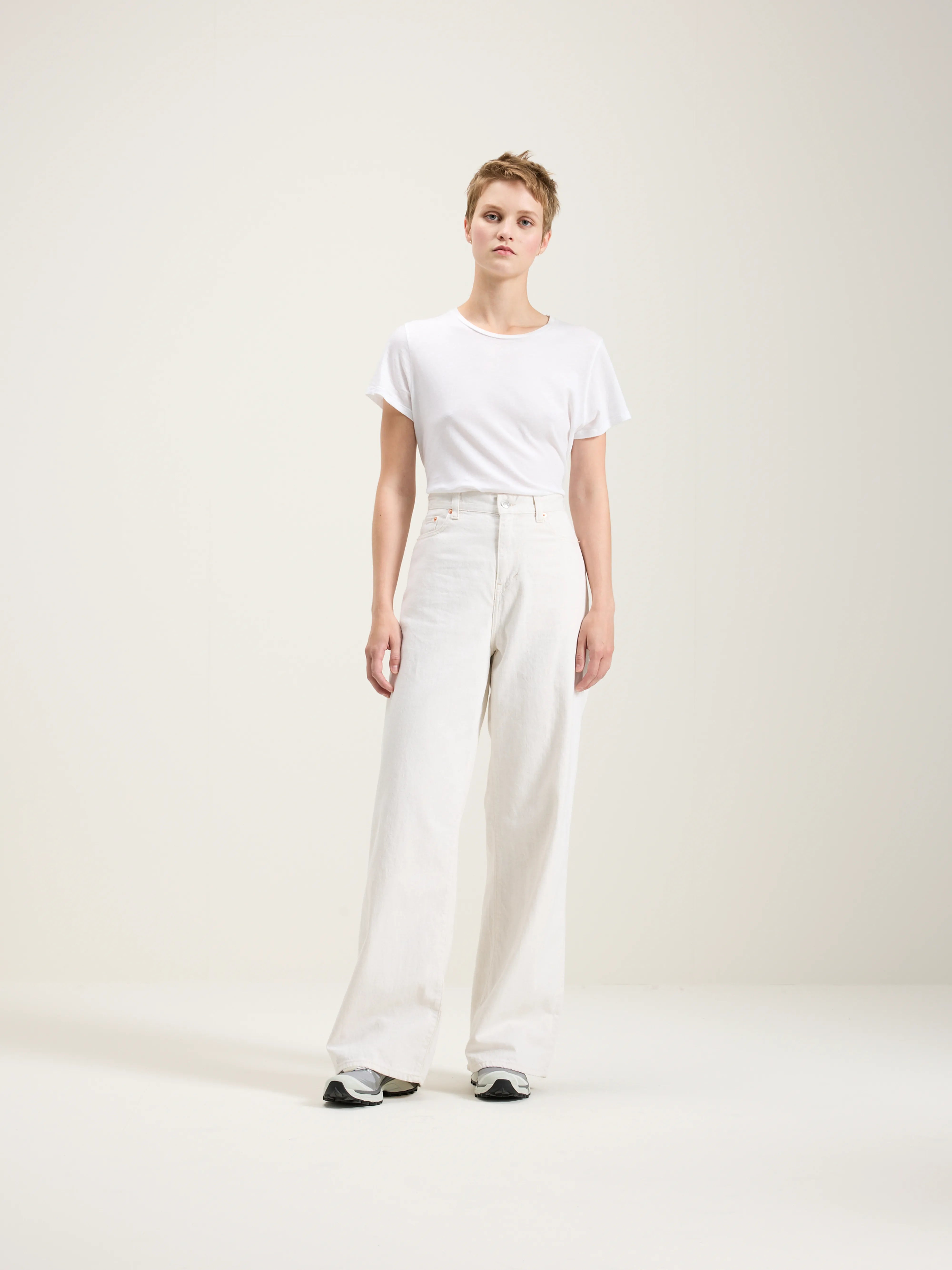 Jean Boyfriend Parthe - Vintage white Pour Femme | Bellerose